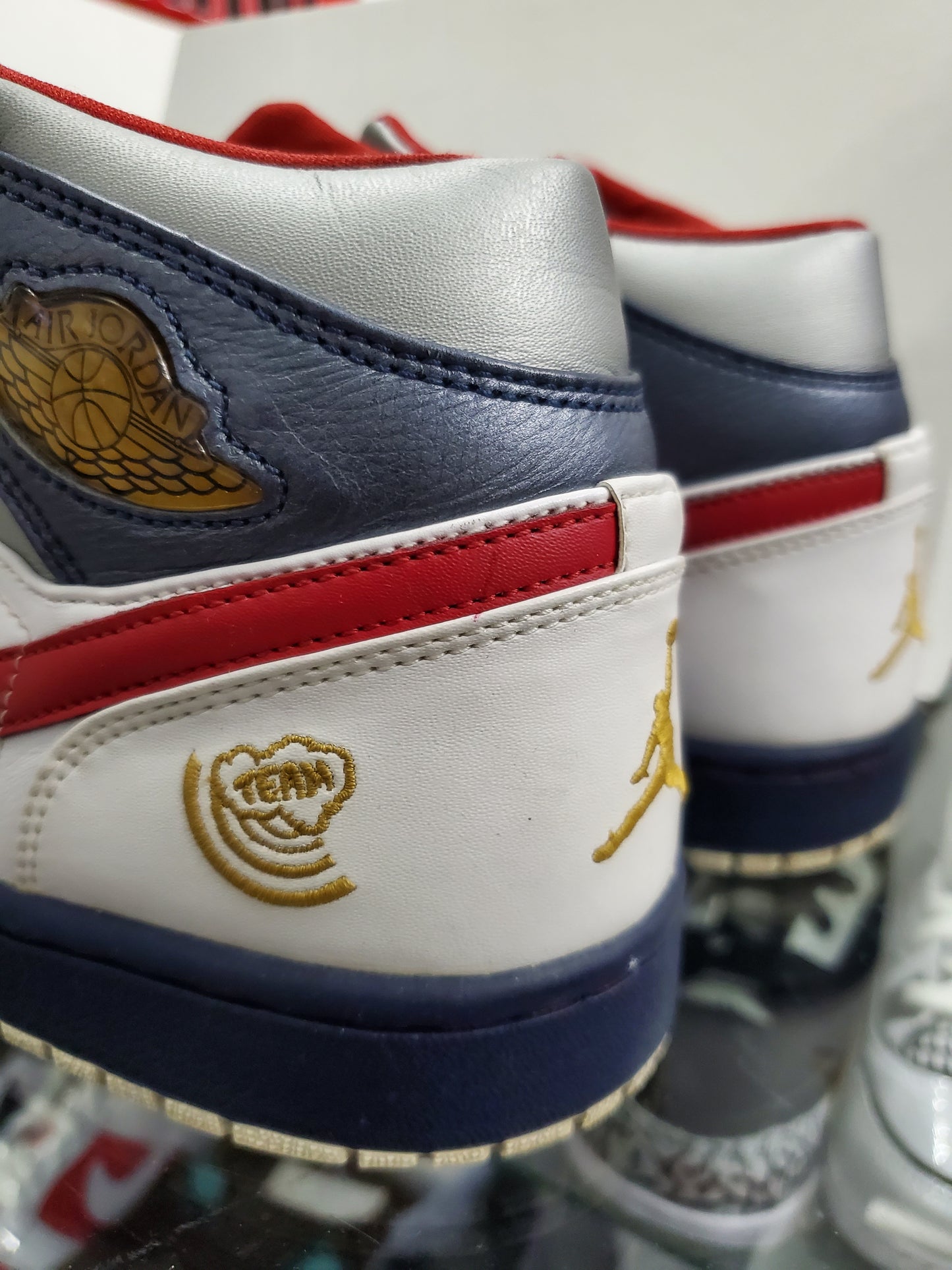 Air Jordan 1 Mid - Dream Team/ "Olympics" (2008)