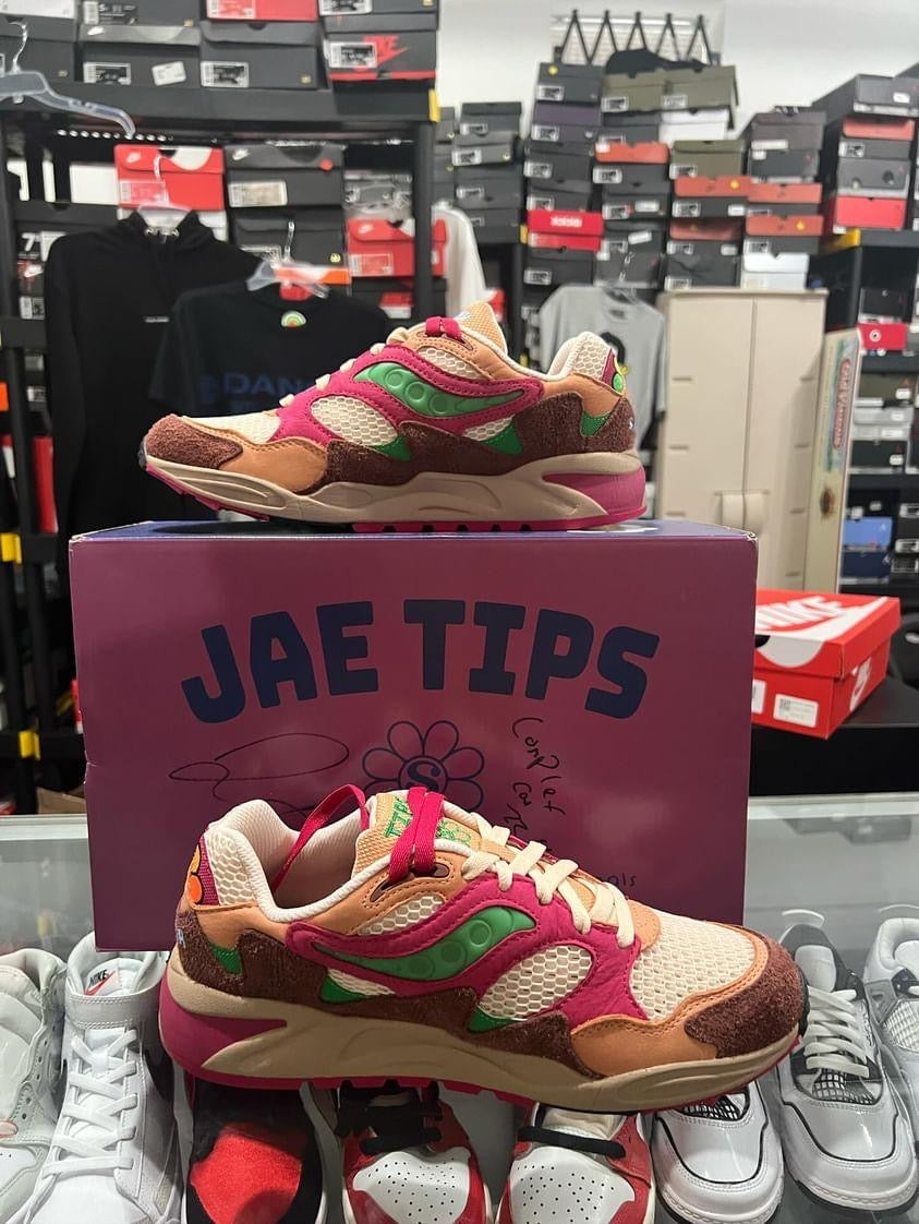 Jae Tips x Saucony Grid Shadow 2 “What’s The Occasion” - Wear To The Party