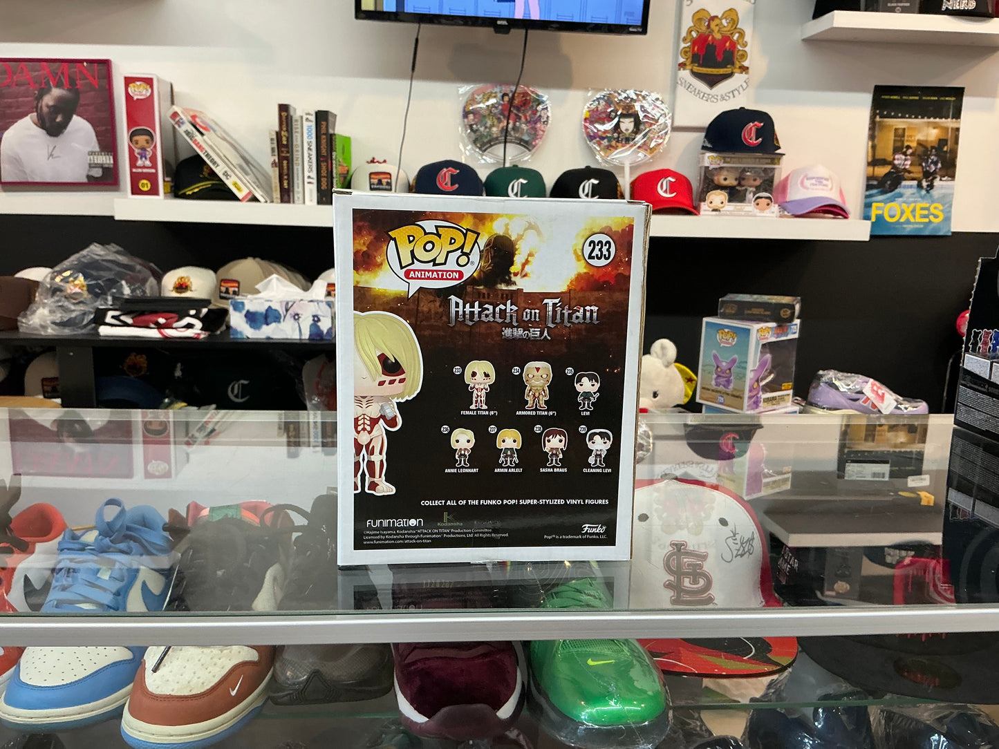 Funko Pop! - Animation Attack On Titan ‘Female Titan’ 233