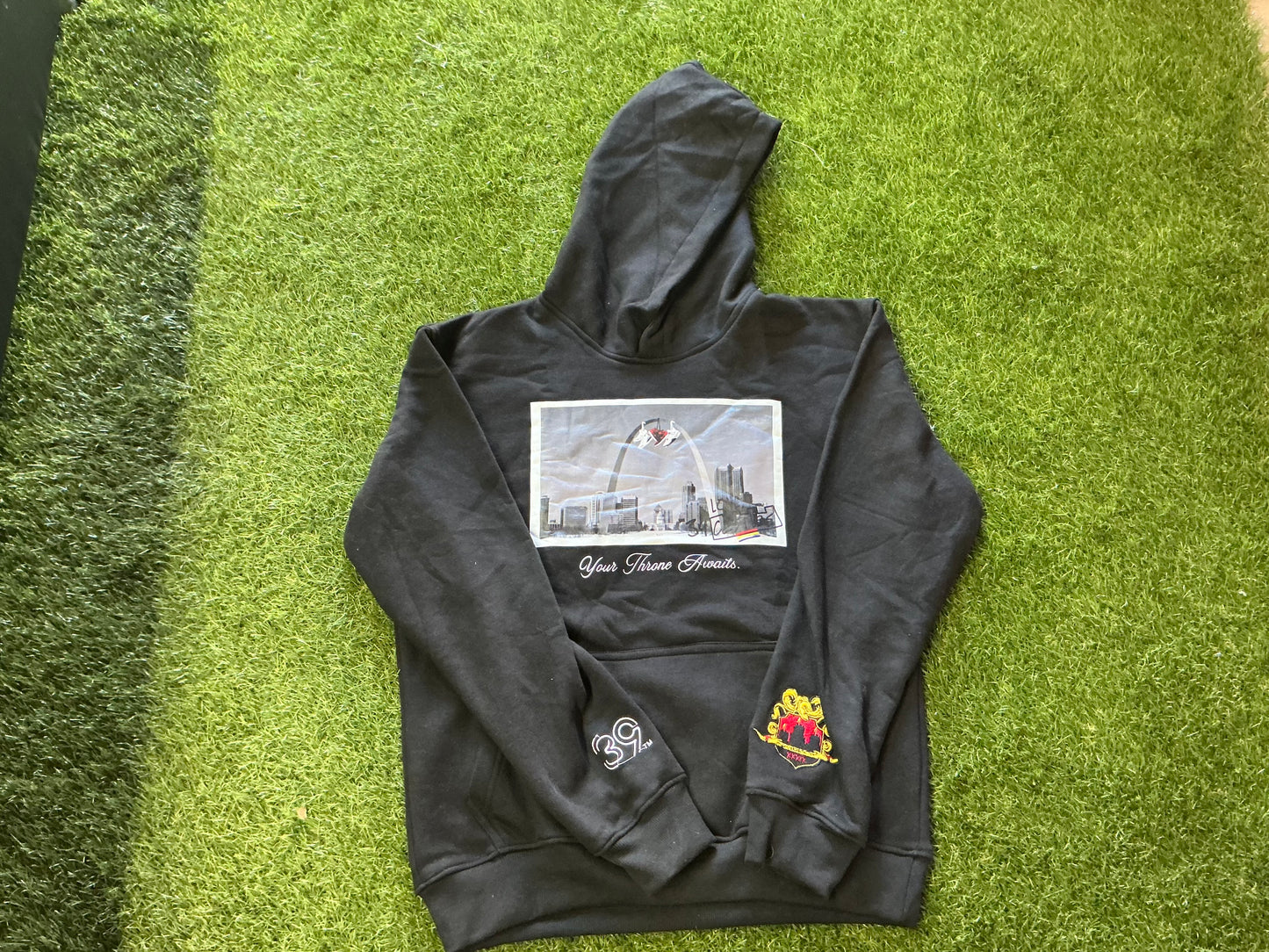 “Love, 39 Castles” Postcard Hoodie