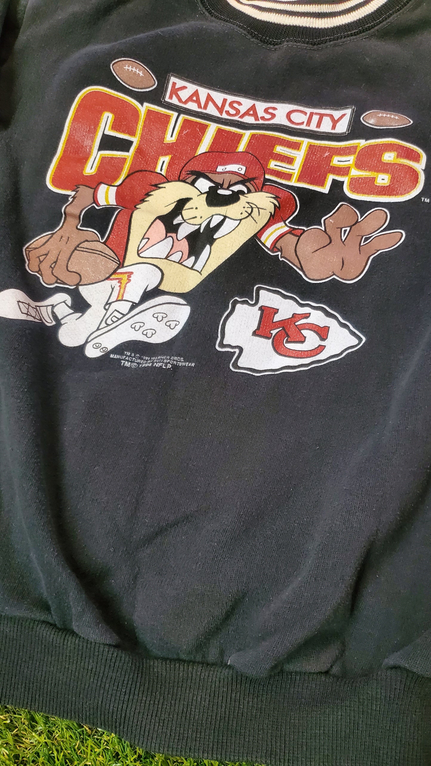Vintage Kansas City Chiefs Crewneck Taz (1994)