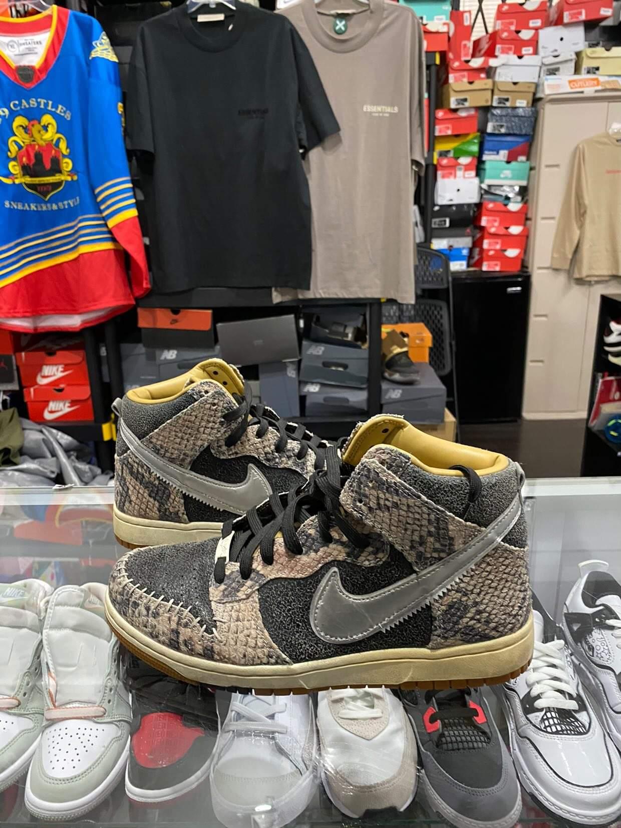 Nike Dunk High CMFT- Snakeskin