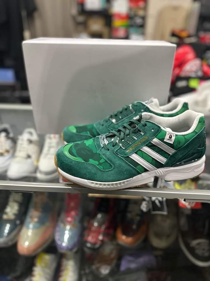 BAPE x Undefeated x Adidas ZX 8000 - “Green Camo”