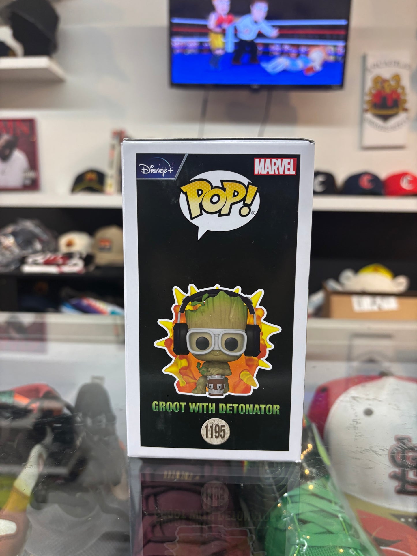 Funko Pop! Marvel - I am Groot ‘Groot With Detonator’ 1195