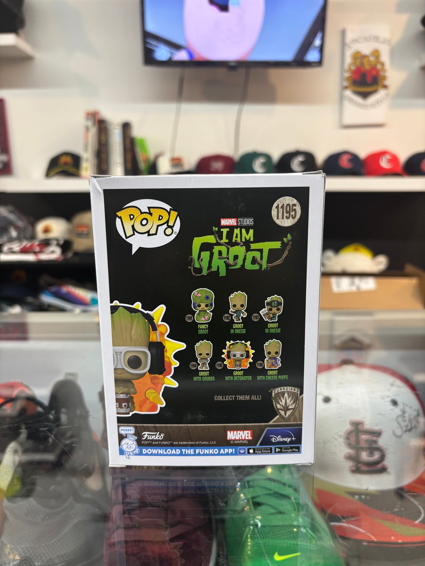 Funko Pop! Marvel - I am Groot ‘Groot With Detonator’ 1195