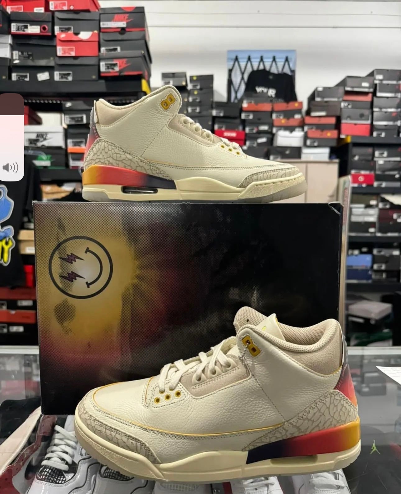 Air Jordan 3 x J Balvin - Sunset