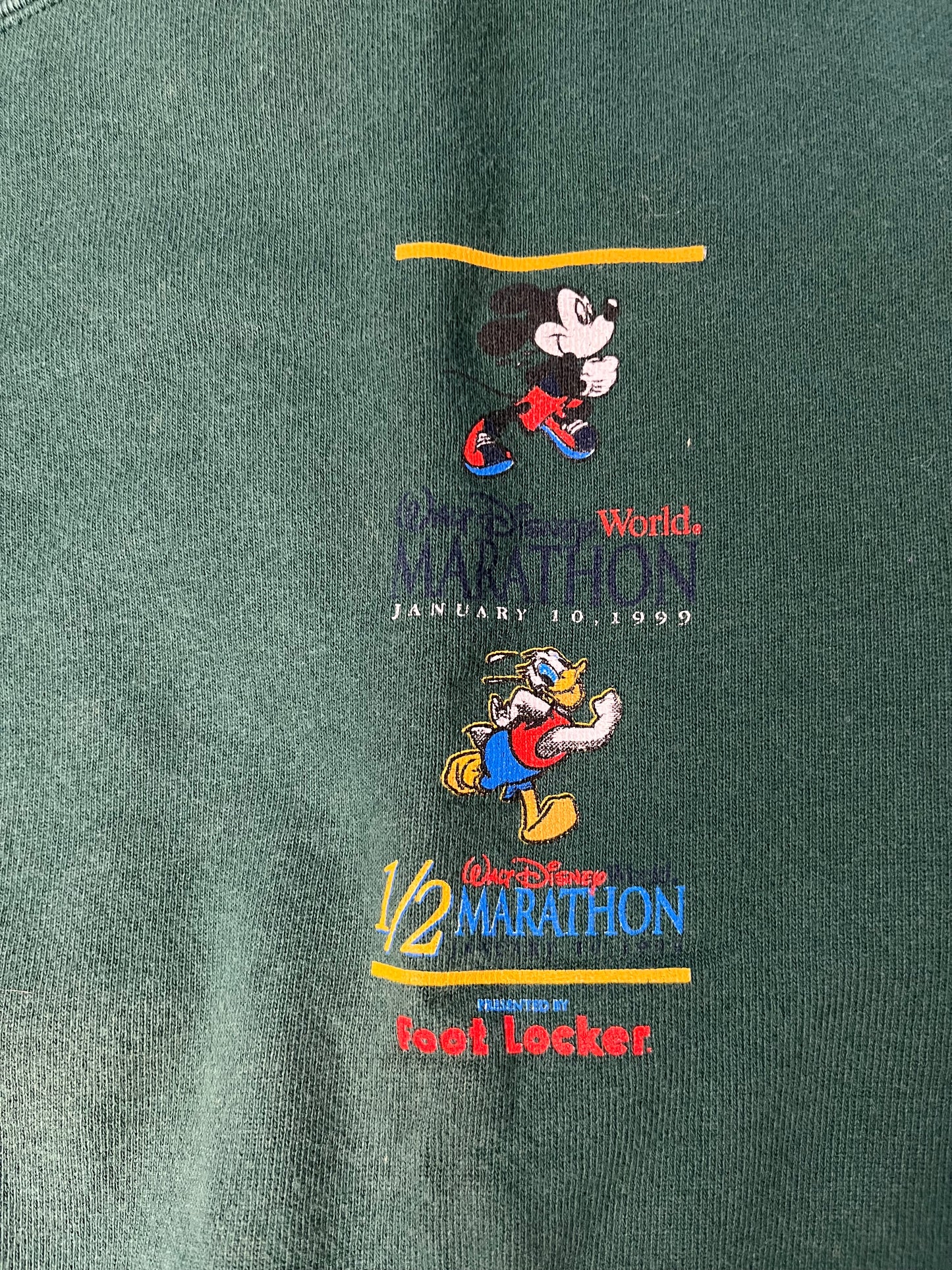 1999 Walt Disney World Half Marathon ASICS Crewneck