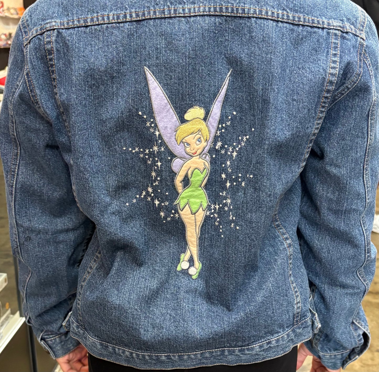 Vintage Tinkerbell Denim Jacket
