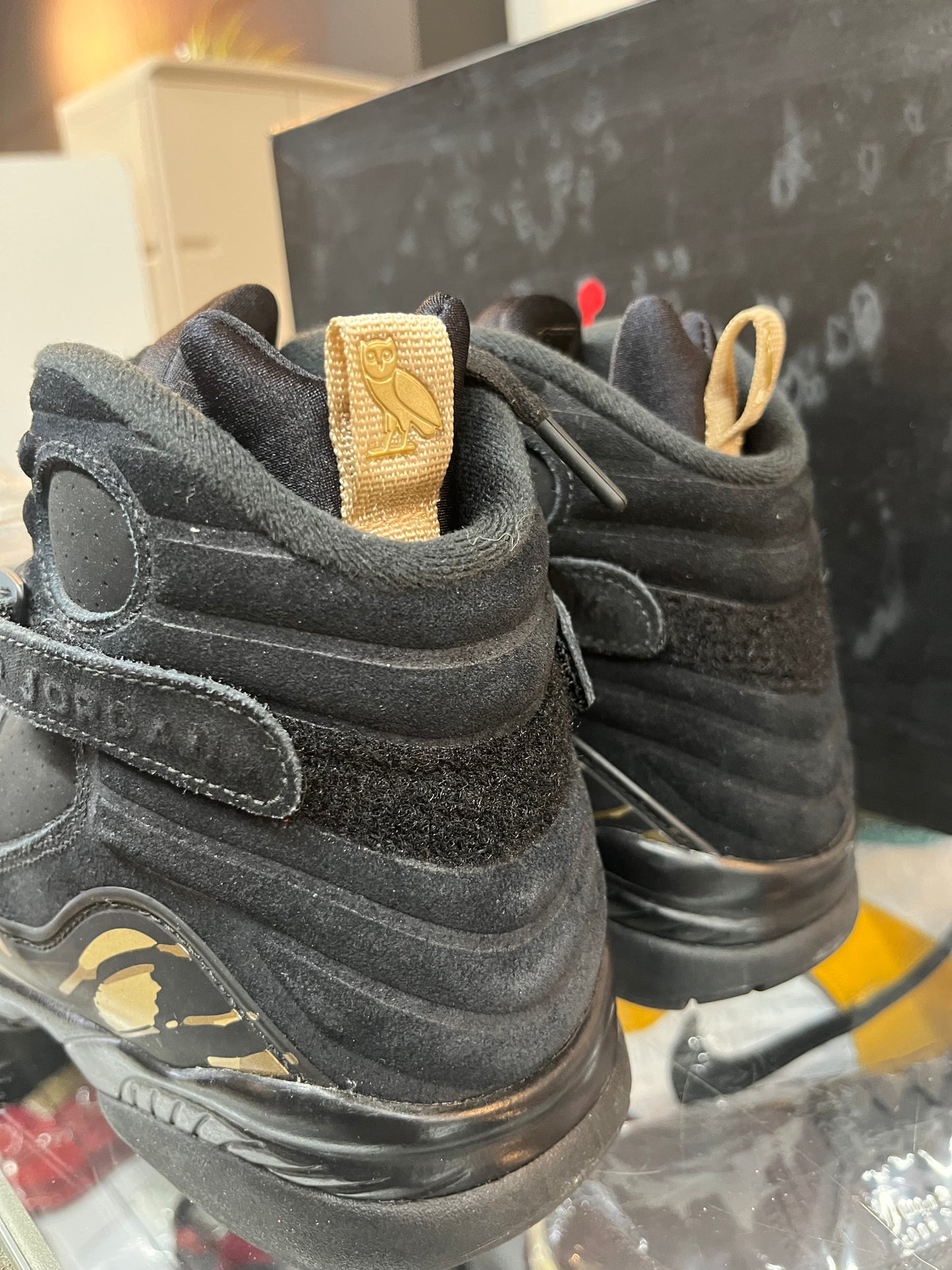 Air Jordan 8 Retro OVO Black