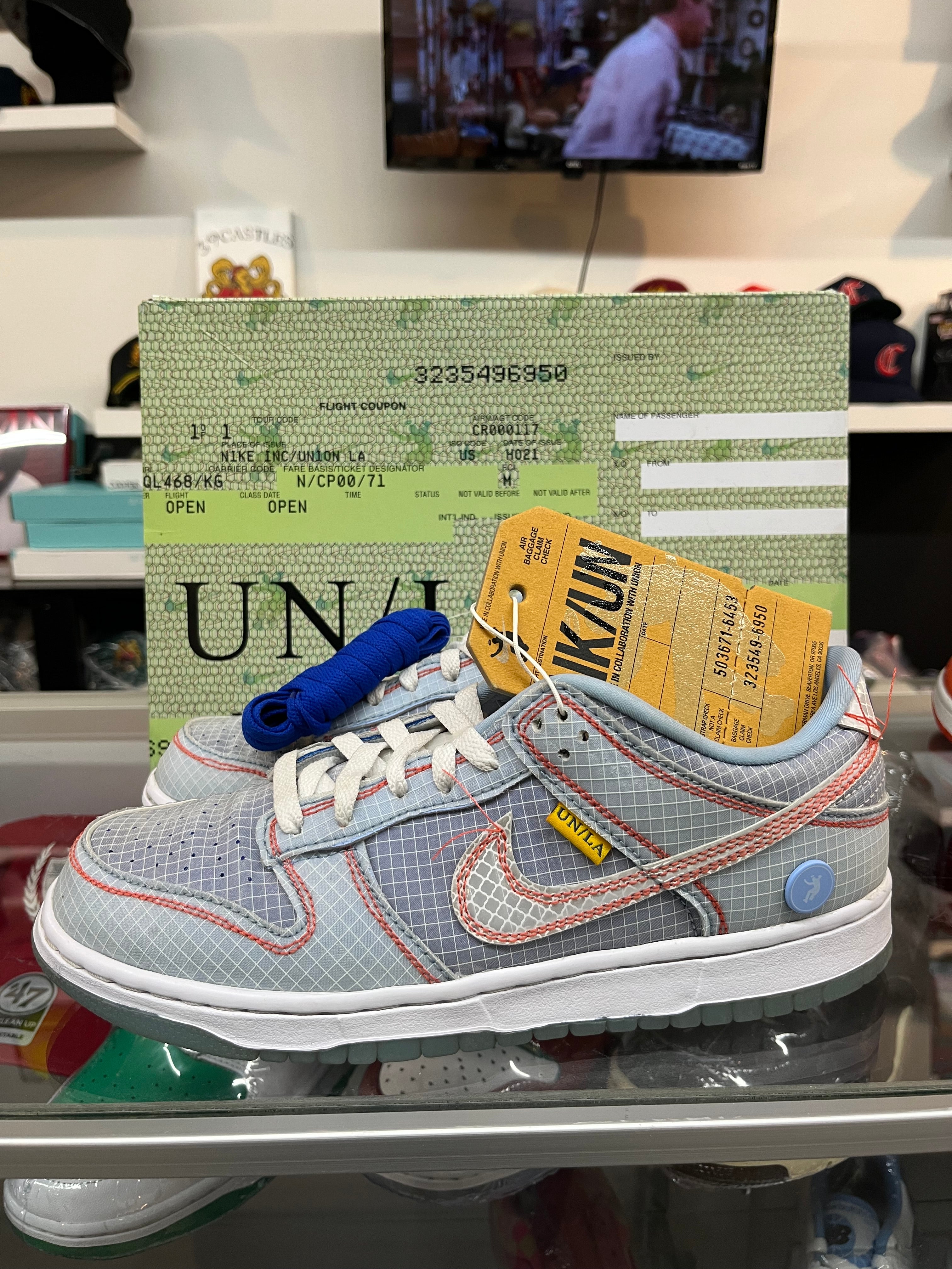 Union LA x Nike Dunk Low Passport Pack - Argon – 39castlesstl
