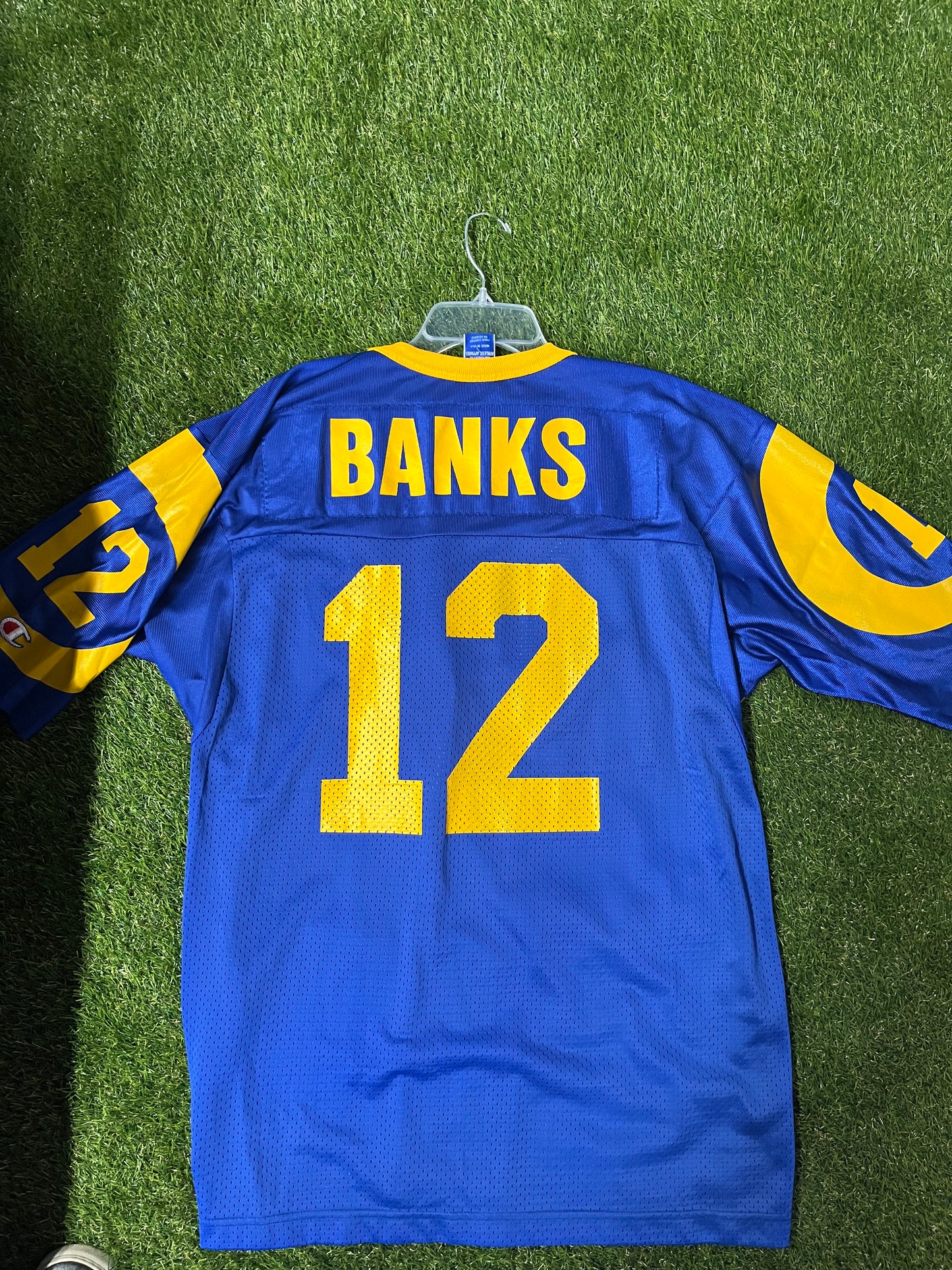 Vintage 1990s Champion St. Louis Rams Jersey- Tony Banks #12