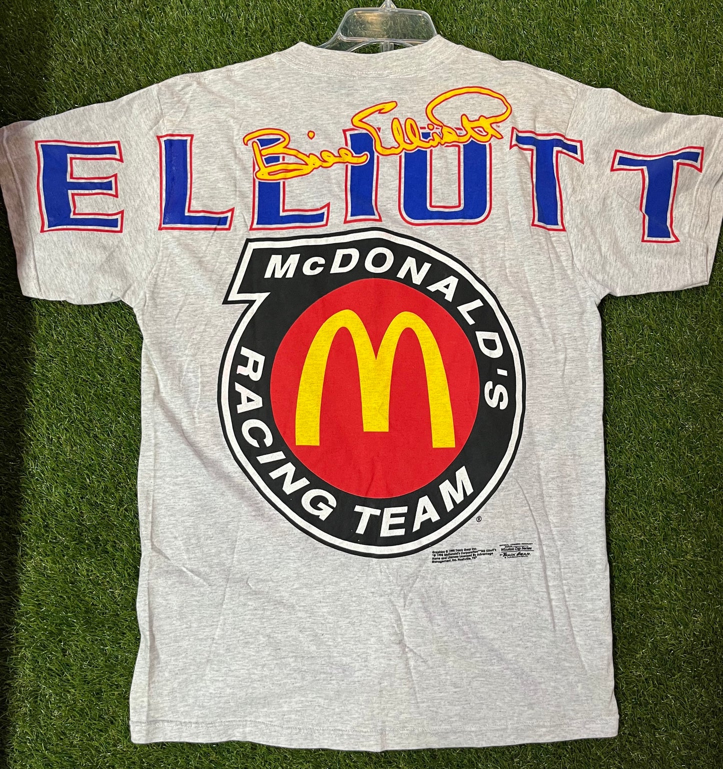 1998 Bill Elliot McDonalds NASCAR AOP Tee