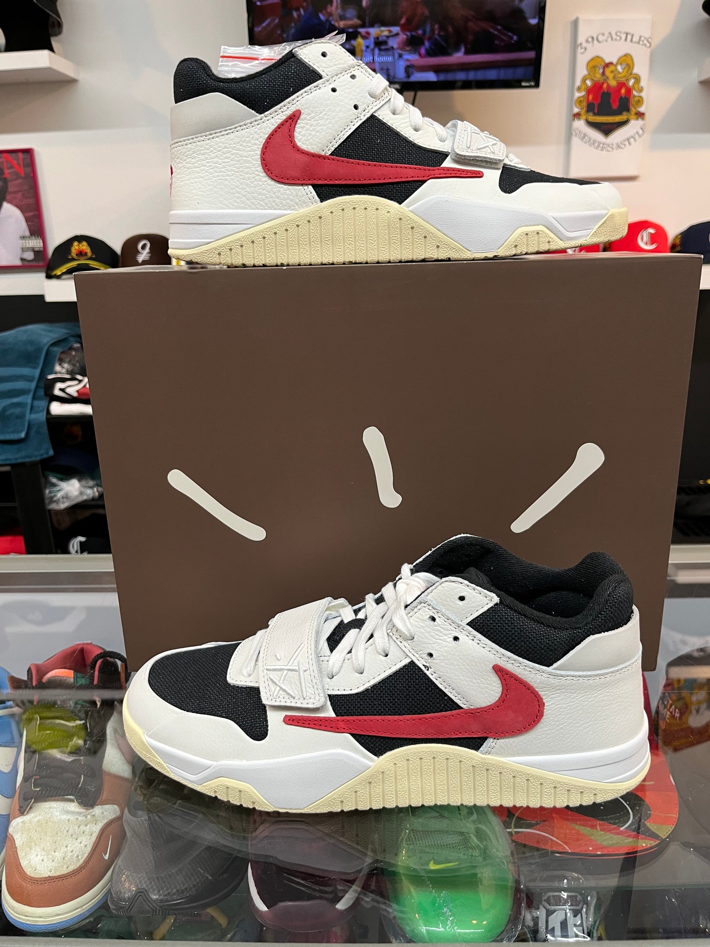 Jordan Jumpman Jack TR Travis Scott - University Red