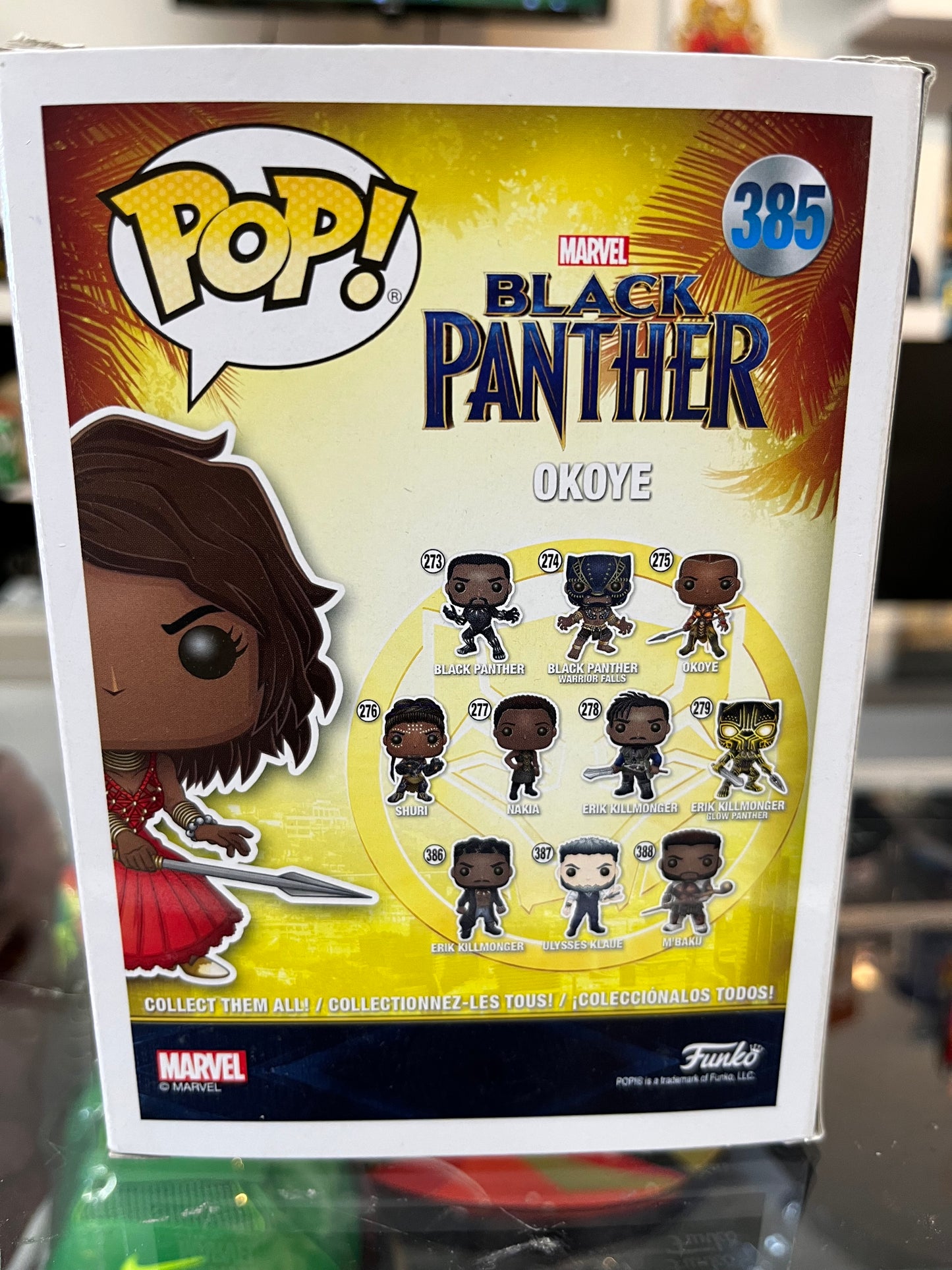 Funko Pop! - Black Panther ‘Okoye’ 385
