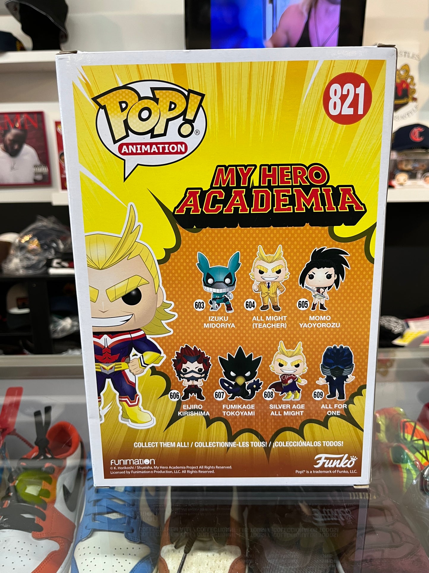Funko Pop! - Animations My Hero Academia ‘All Might’ 821
