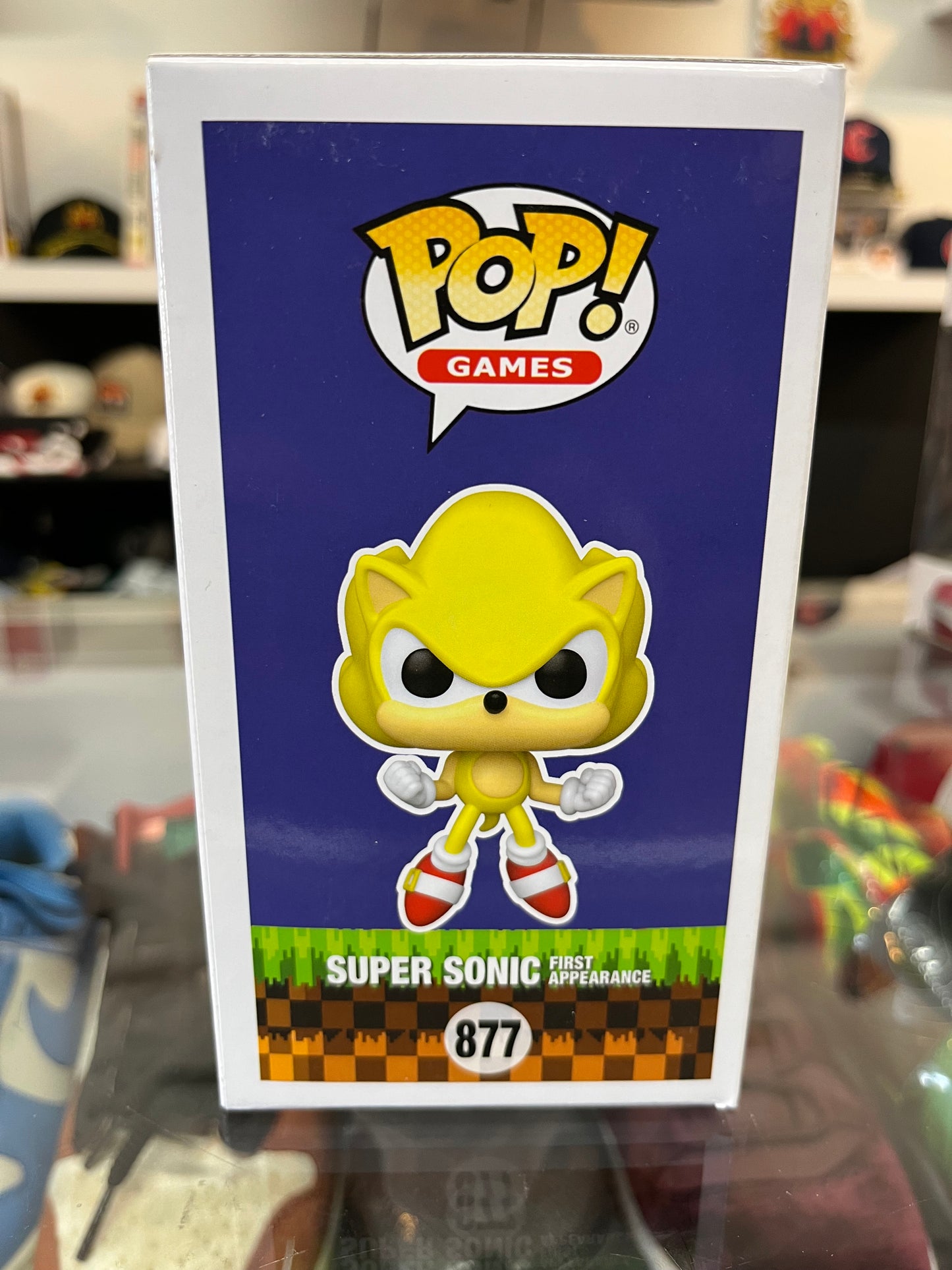 Funko Pop! - Games Sonic The Hedgehog ‘Super Sonic’ 877