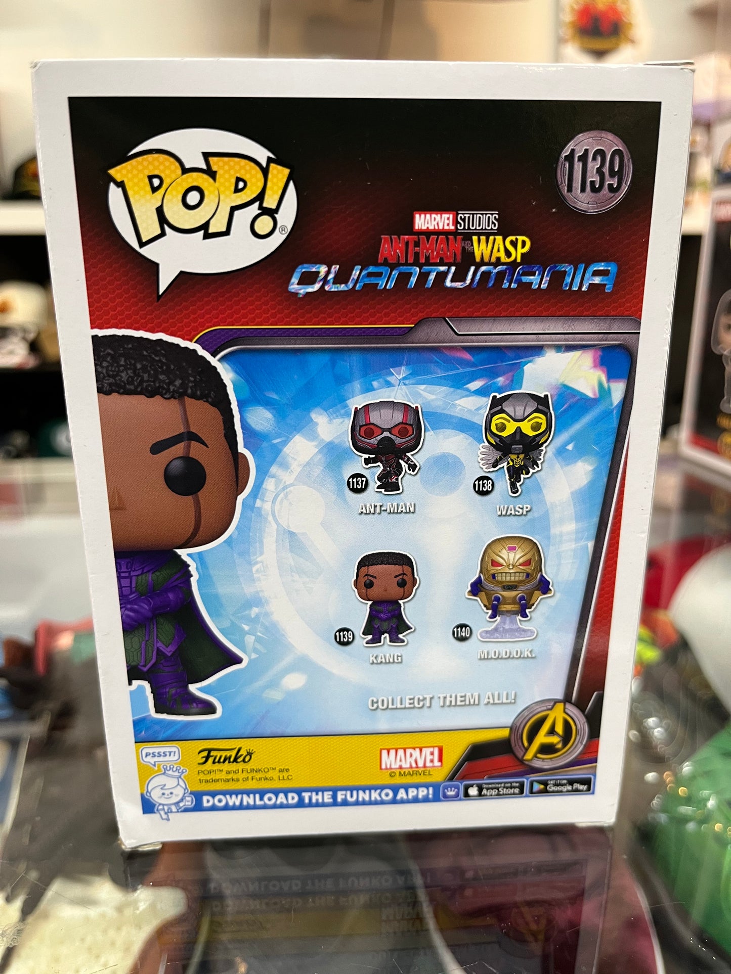 Funko Pop! - Marvel Ant-Man and the Wasp: Quantumania ‘Kang’ (1139)