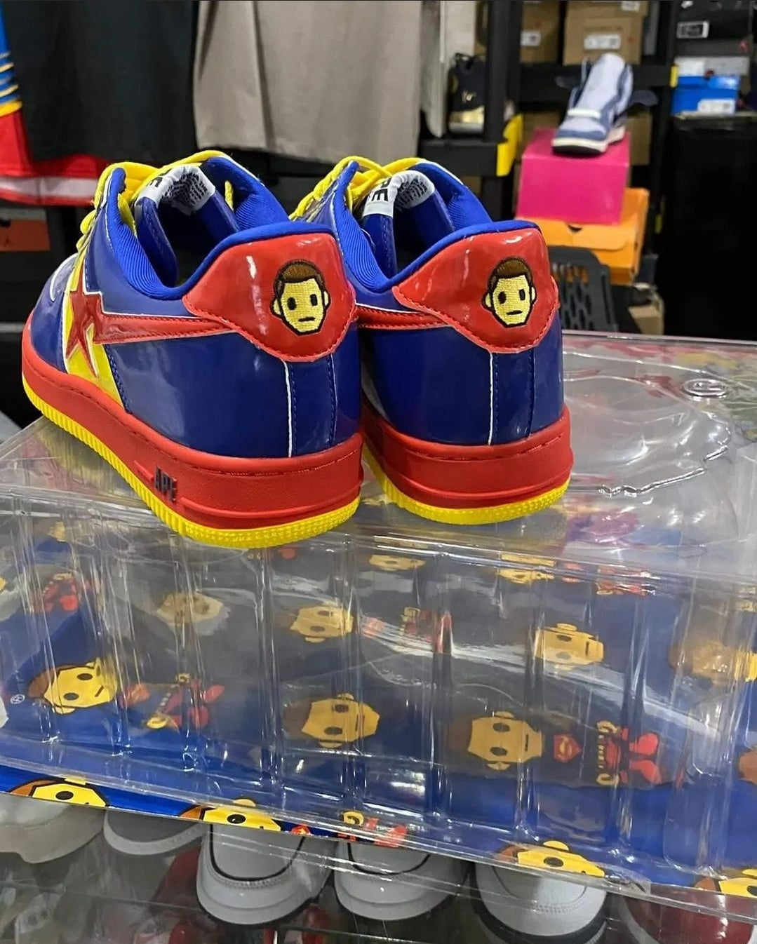 BAPE (A Bathing Ape) Bapesta- Superman