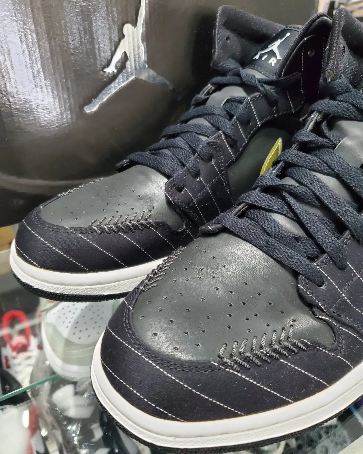 Air Jordan 1 Mid - “Opening Day Black” (2008)