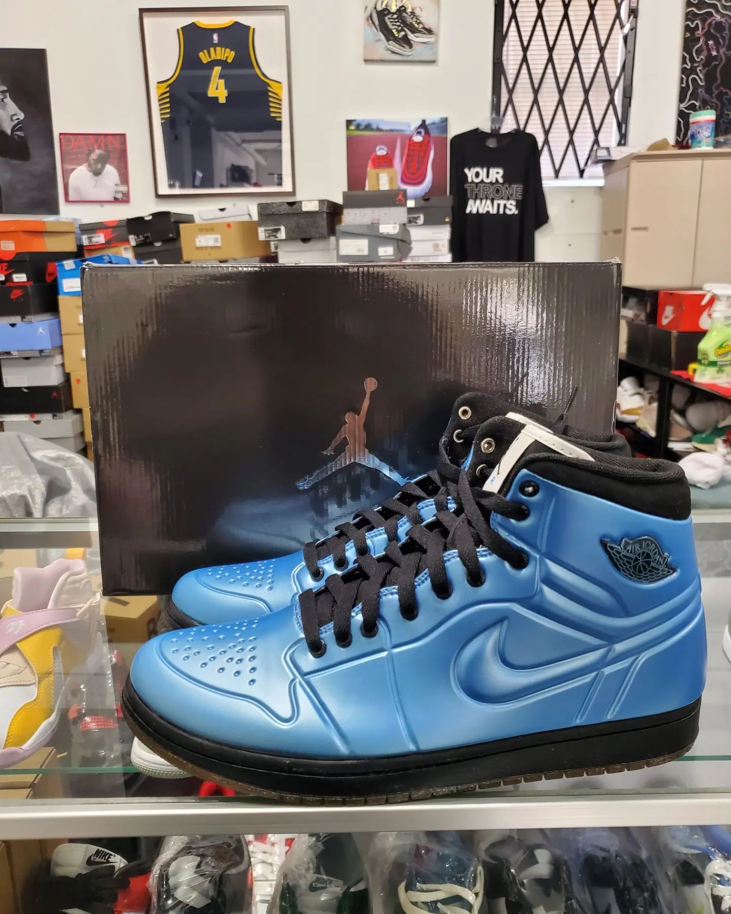 Air Jordan 1 Anodized - "Foamposite/University Blue"