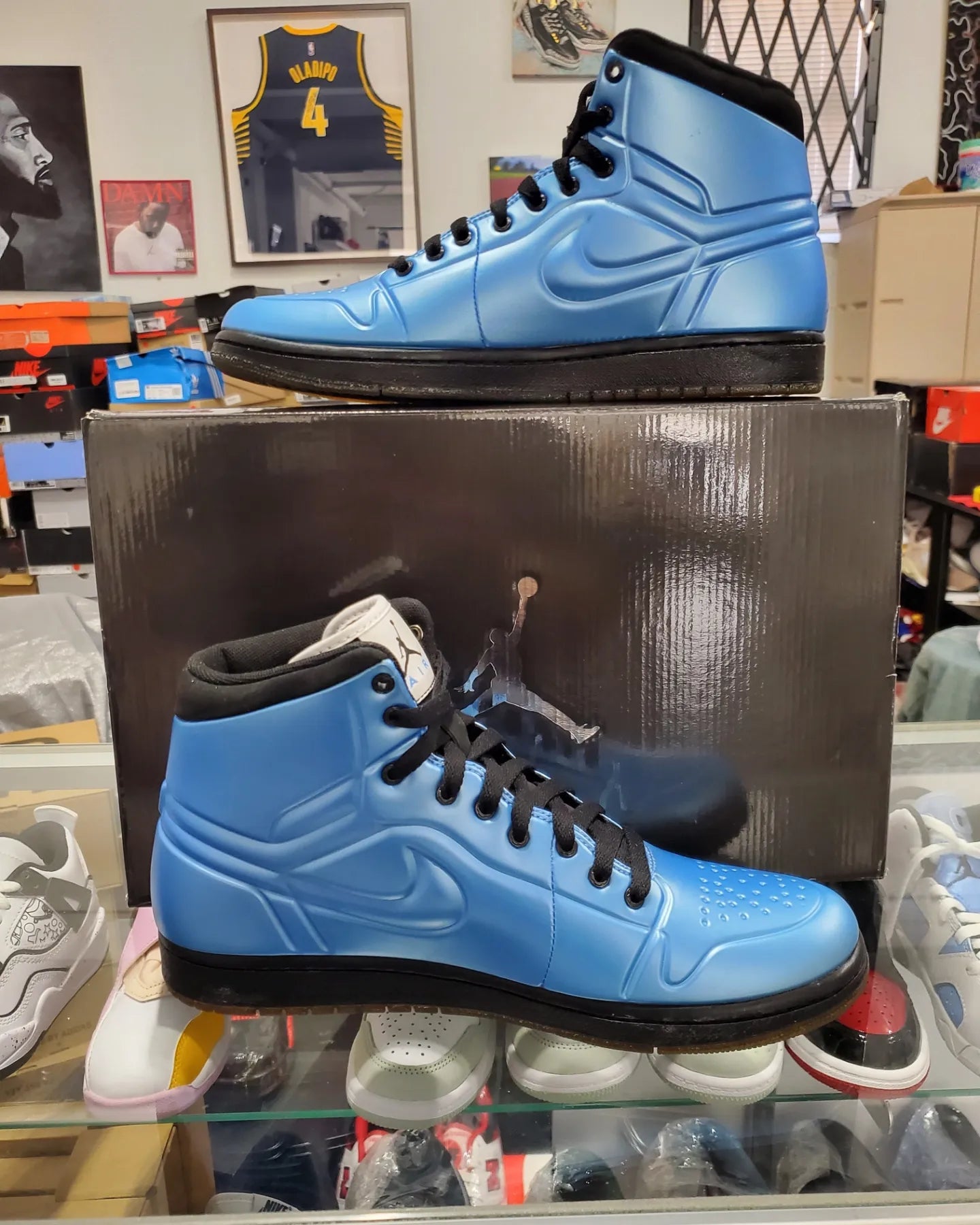 Air Jordan 1 Anodized - "Foamposite/University Blue"