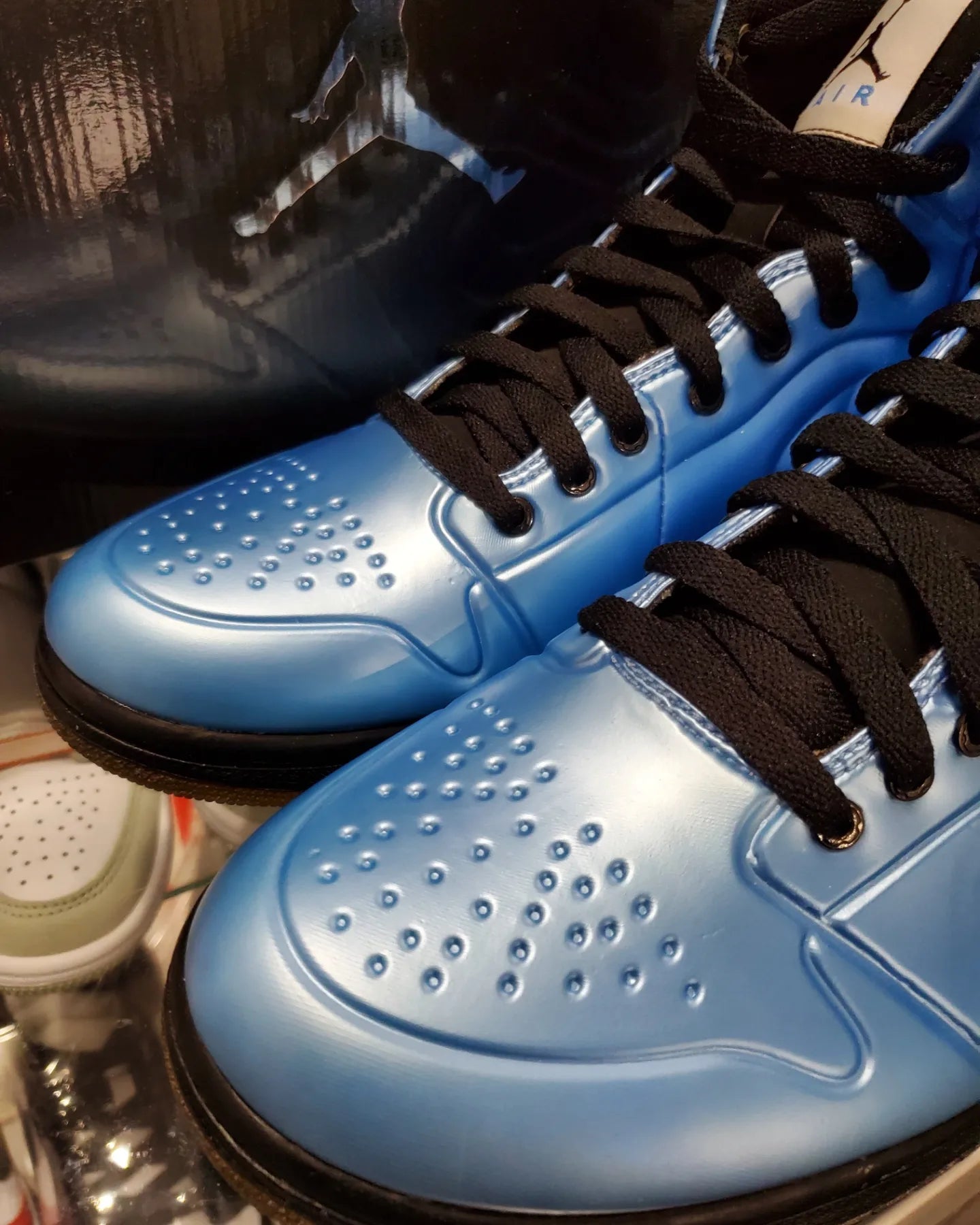 Air Jordan 1 Anodized - "Foamposite/University Blue"