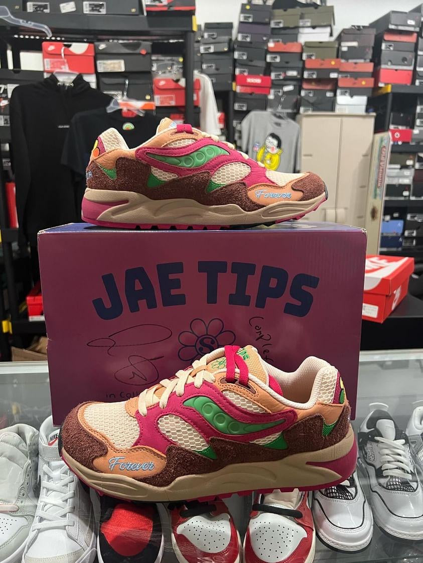 Jae Tips x Saucony Grid Shadow 2 “What’s The Occasion” - Wear To The Party