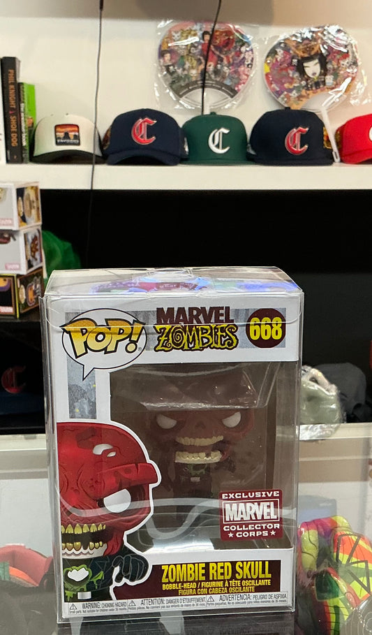Funko Pop! - Marvel ‘ Zombie Red Skull’ (668)