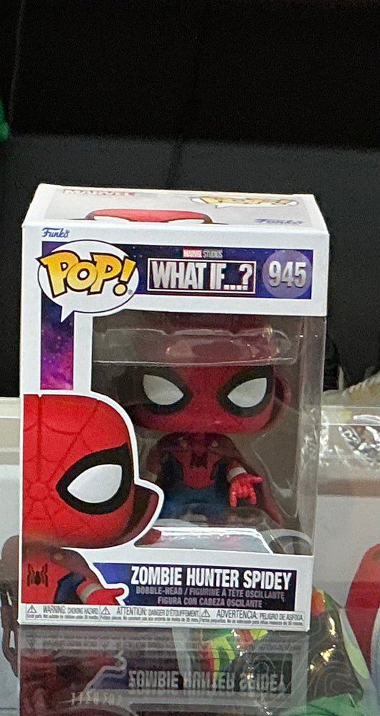 Funko Pop! - Marvel What If…? ‘Zombie Hunter Spidey’ 945