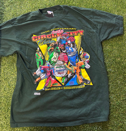Vintage 2000s 20th Circle City Classic Tee - FAMU vs Jackson State