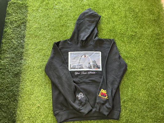 “Love, 39 Castles” Postcard Hoodie