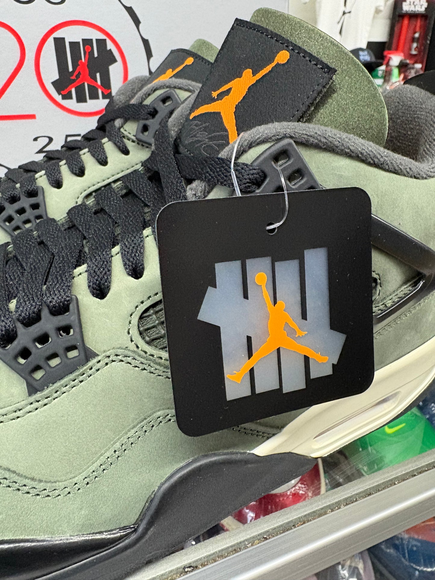 Undefeated x Air Jordan 4 Retro (2025)