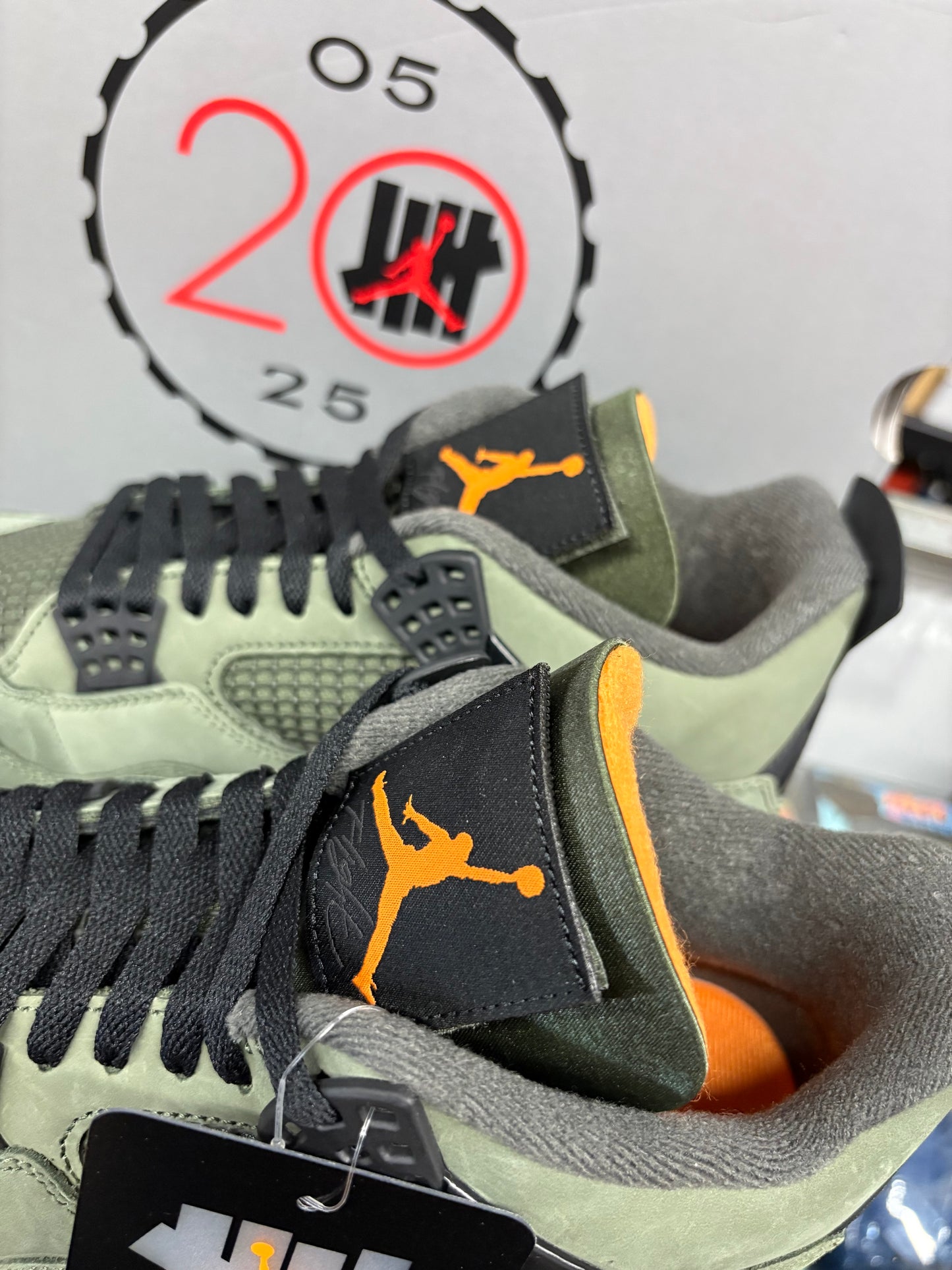 Undefeated x Air Jordan 4 Retro (2025)