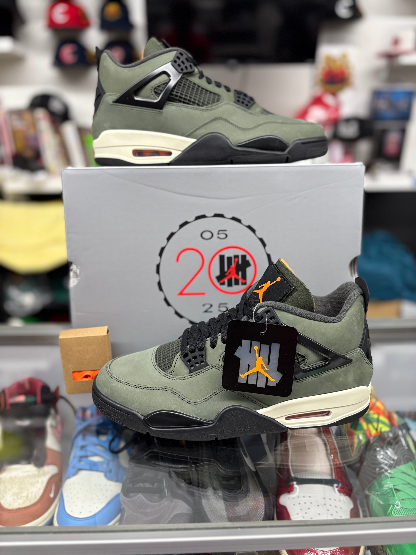 Undefeated x Air Jordan 4 Retro (2025)