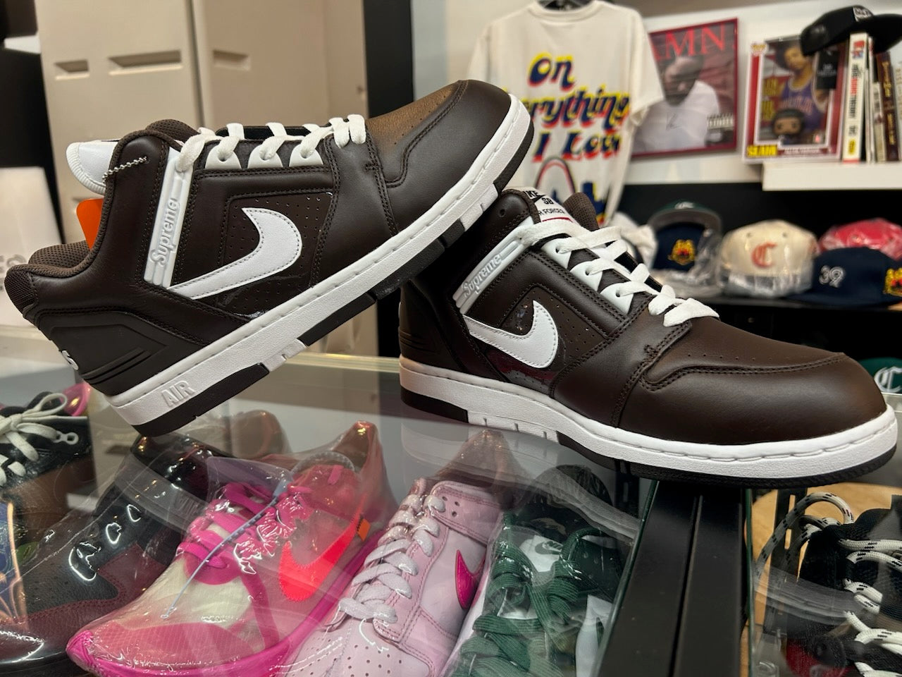 Supreme x Nike SB Air Force II Low - Baroque Brown