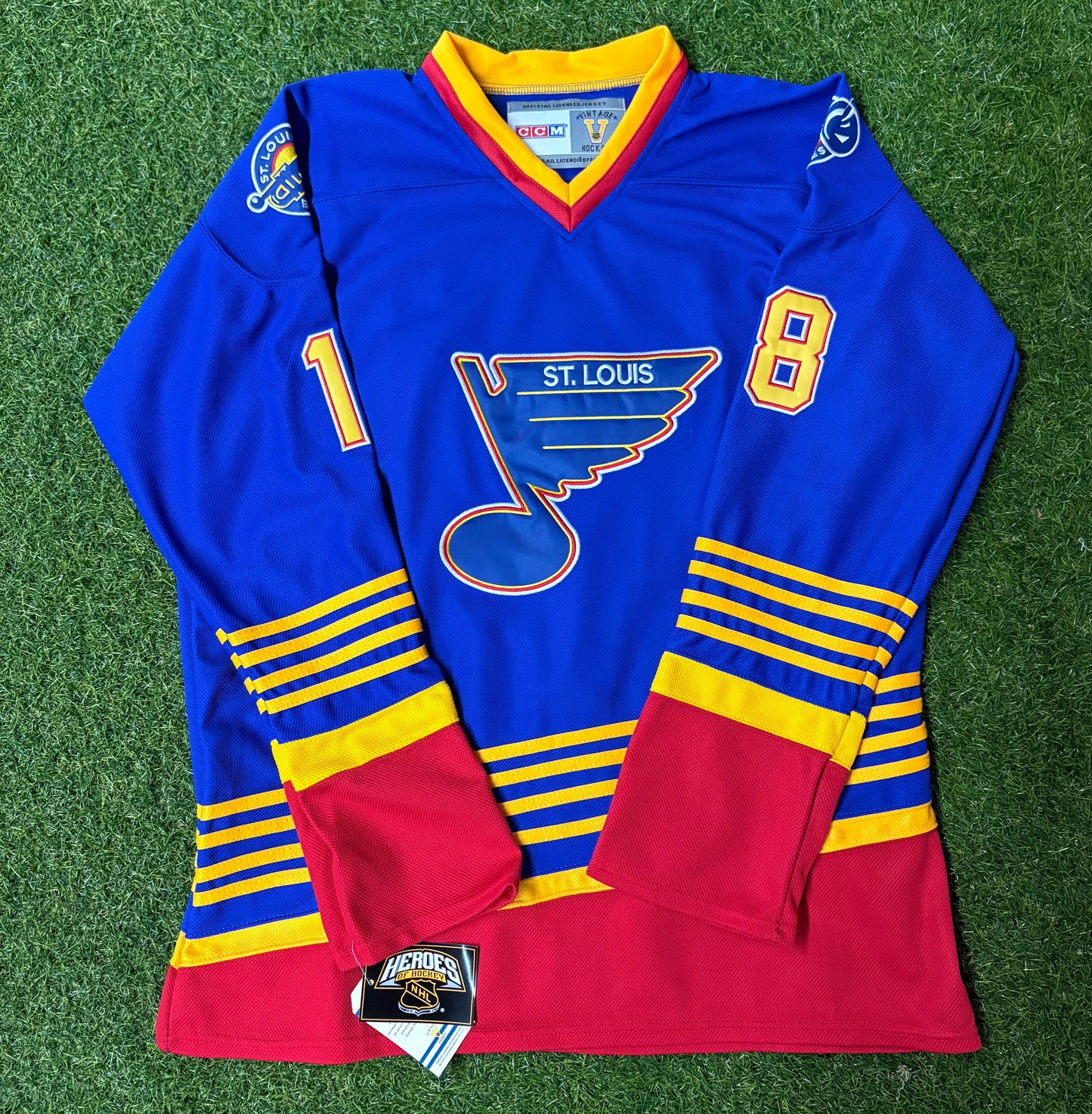Vintage 90s St. Louis Blues CCM Jersey - #18 Tony Twist