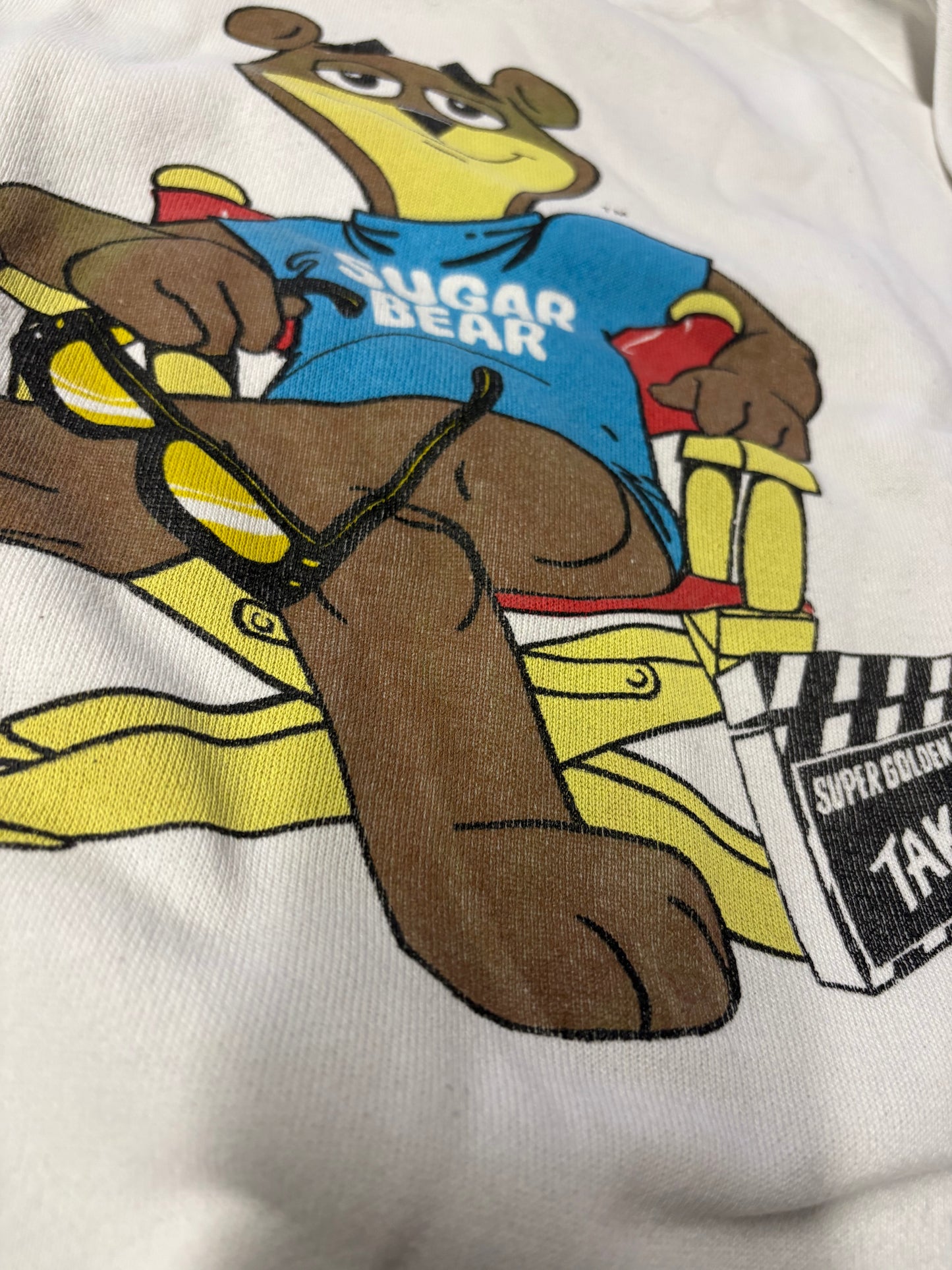Vintage 1990s Golden Crisp Crewneck -Sugar Bear (White)