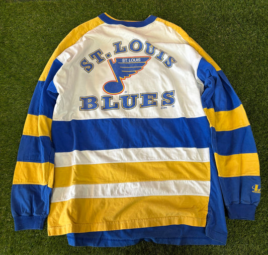 Vintages STL Blue Long Sleeve Shrt