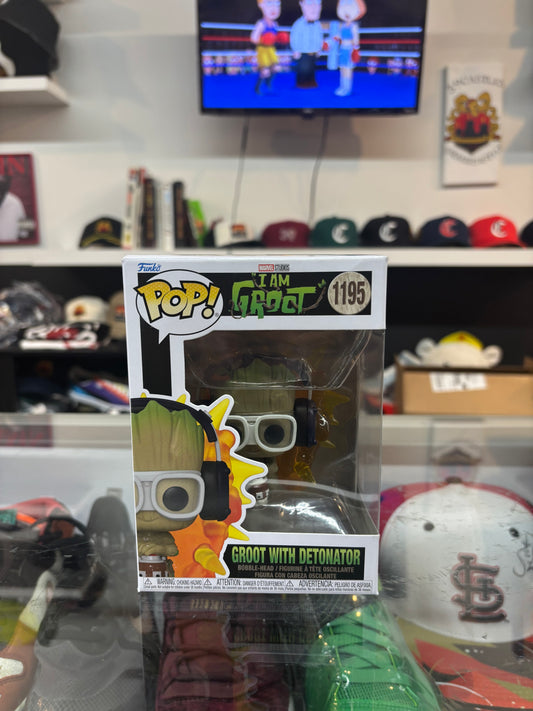 Funko Pop! Marvel - I am Groot ‘Groot With Detonator’ 1195