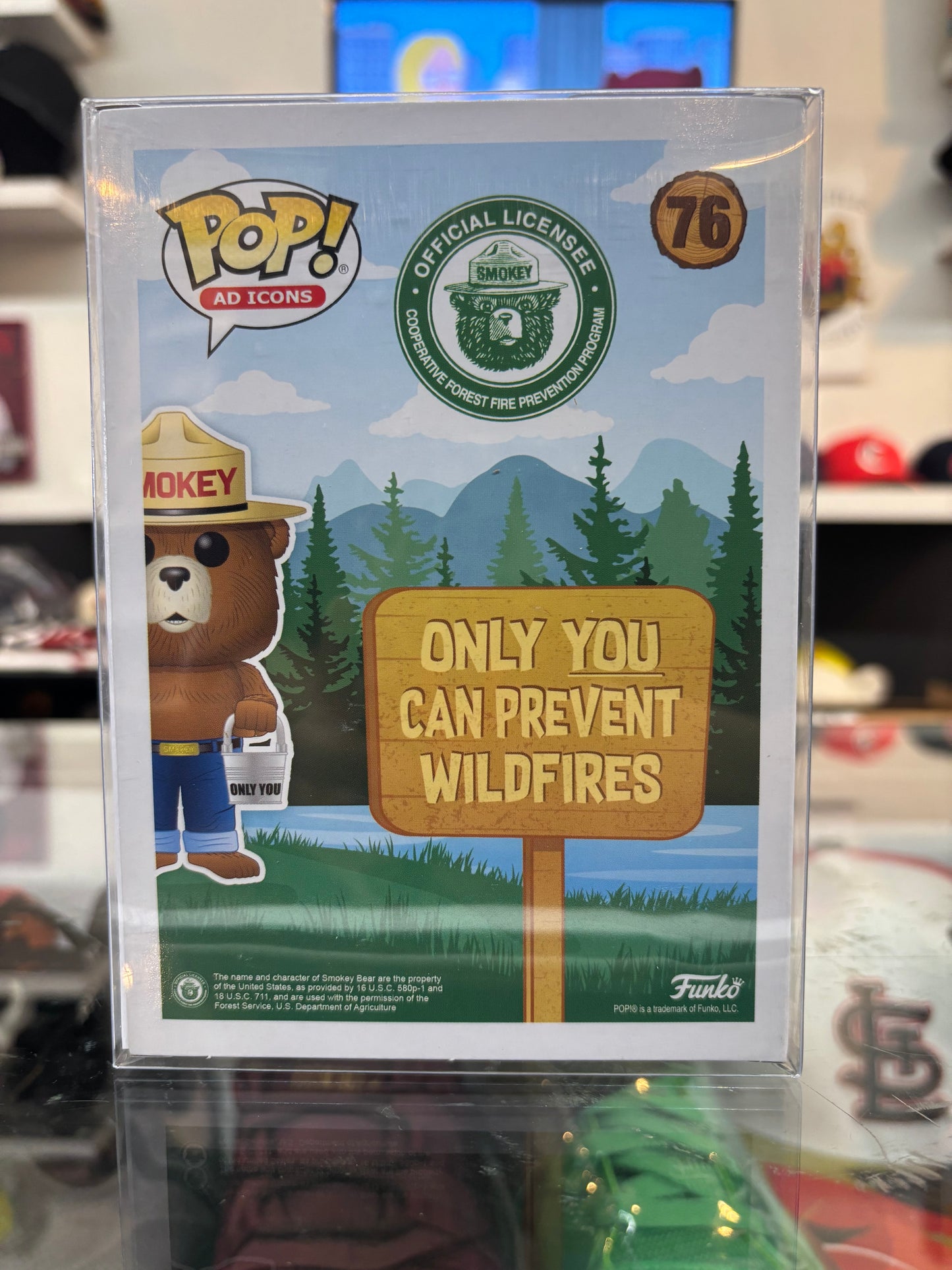 Funko Pop! Ad Icons - ‘Smoky Bear” (76)