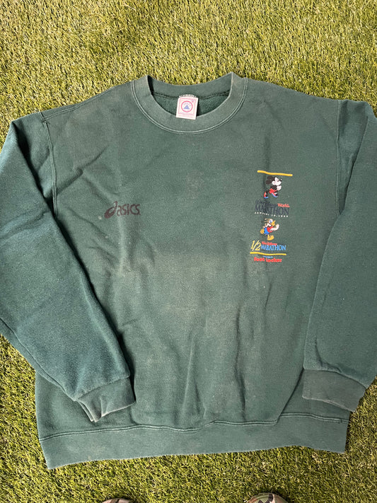 1999 Walt Disney World Half Marathon ASICS Crewneck