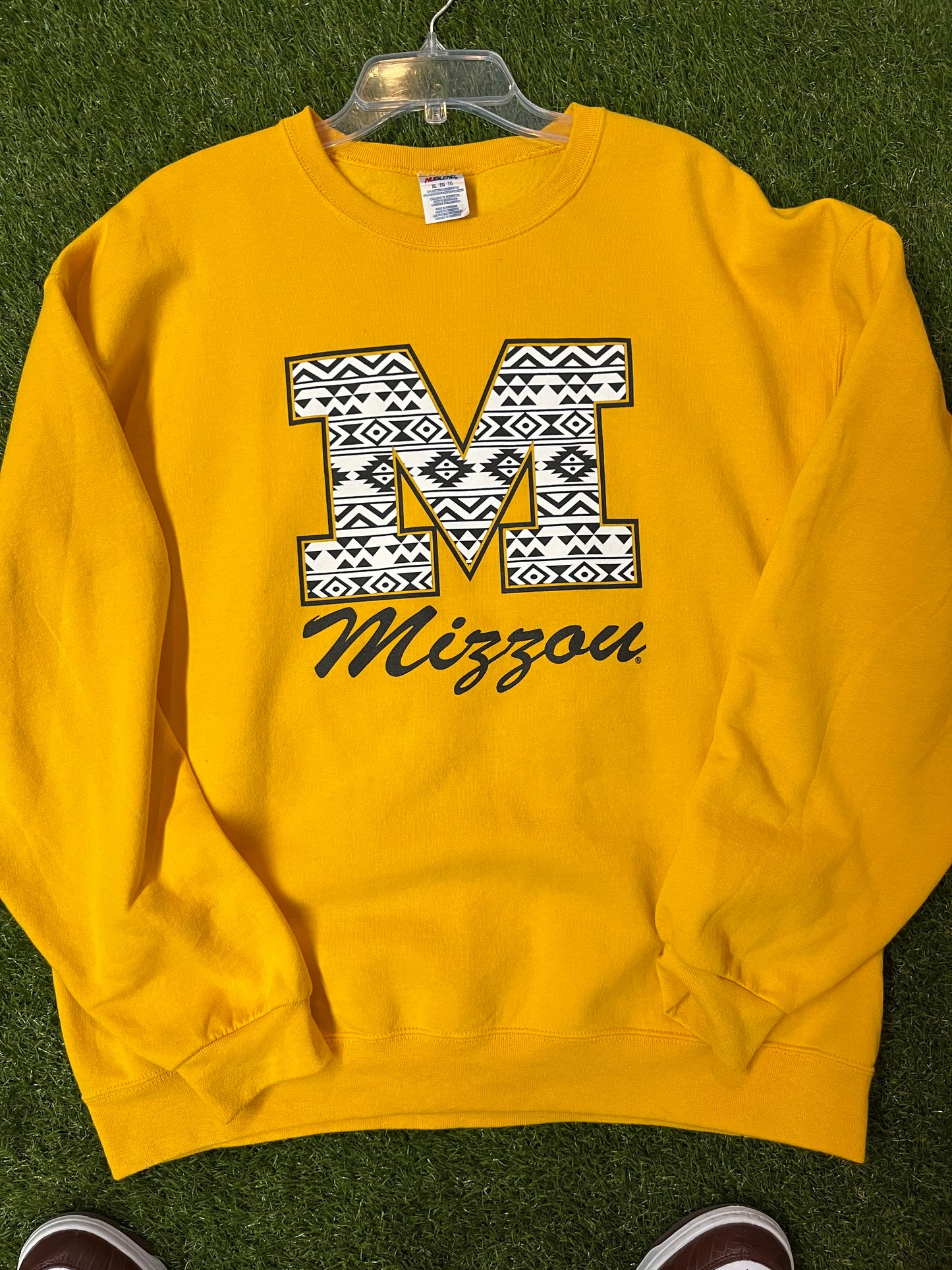 Vintage MIZZOU Tigers Crewneck (Jerzees)