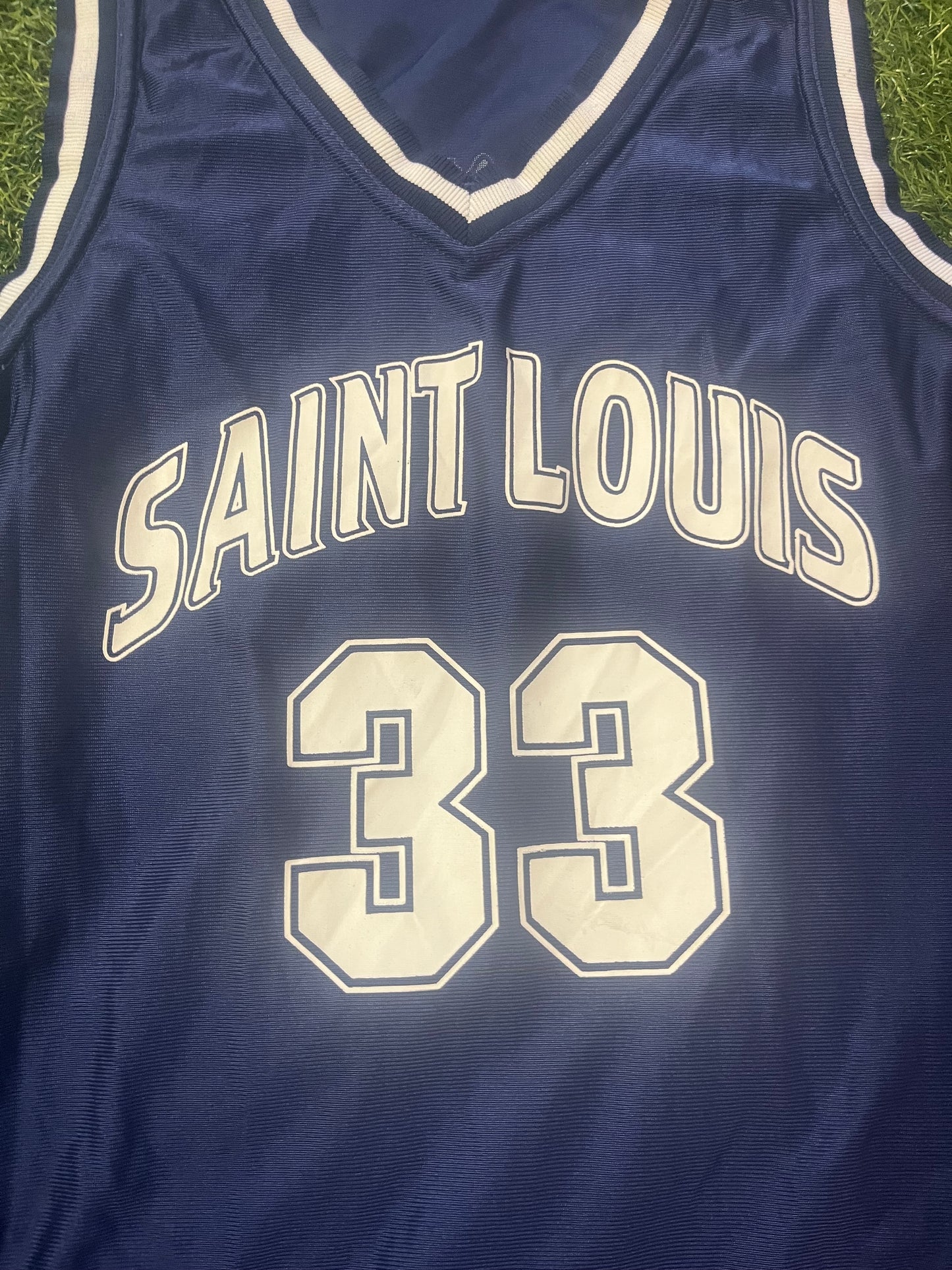 Vintage Saint Louis University (SLU) Billikens Basketball Jersey (#33)