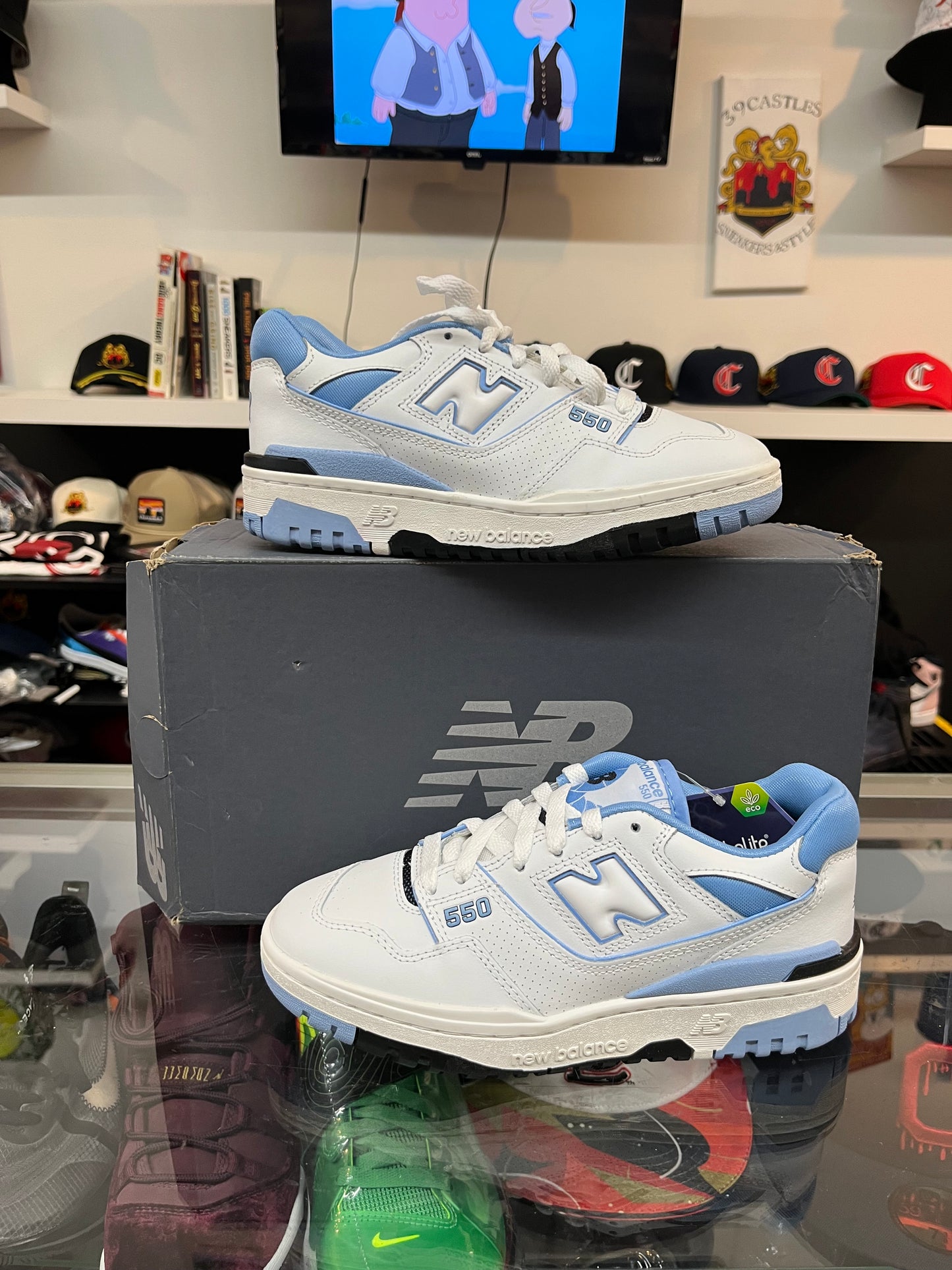 New Balance 550 ‘Team Carolina Blue’