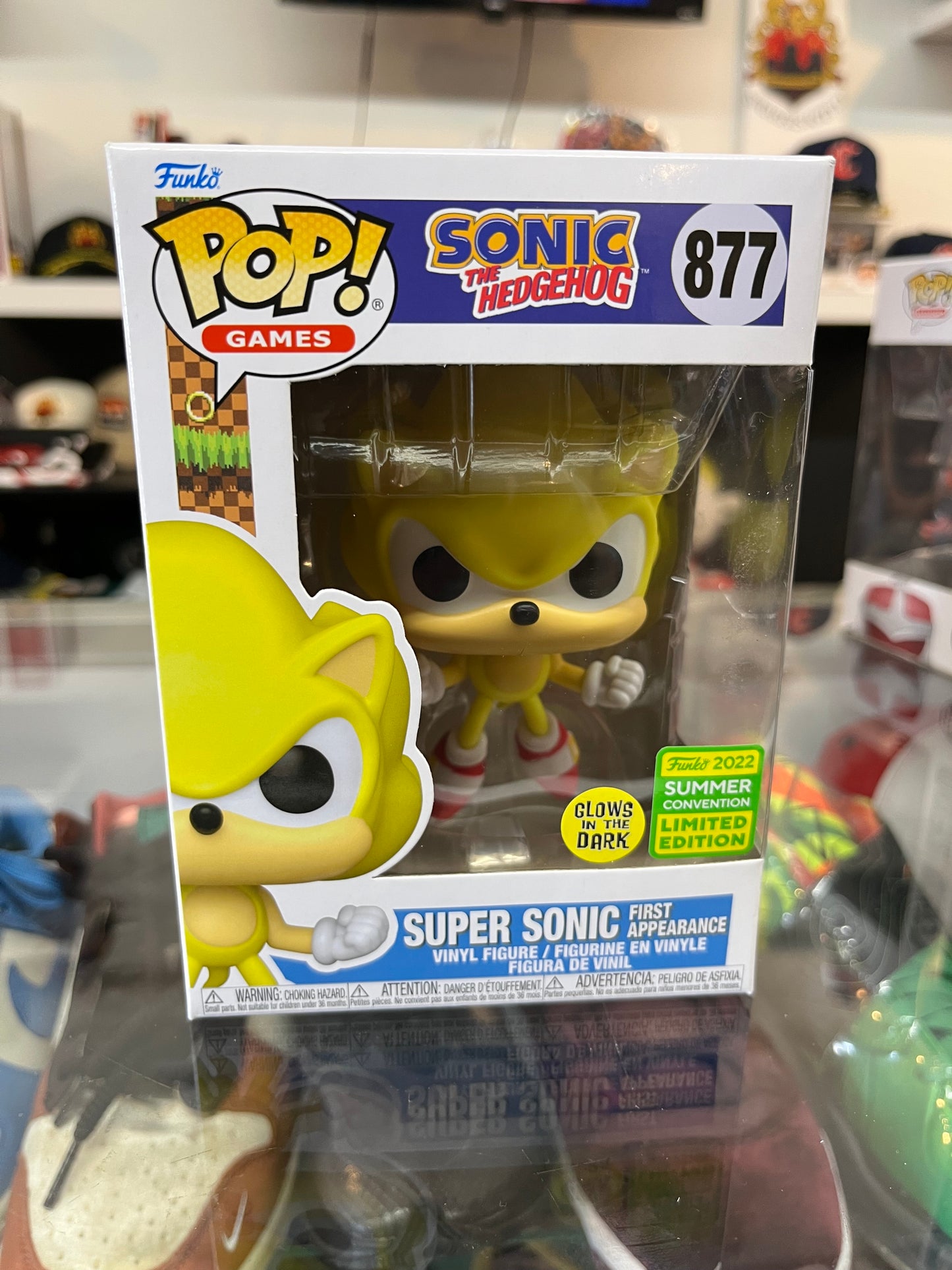 Funko Pop! - Games Sonic The Hedgehog ‘Super Sonic’ 877