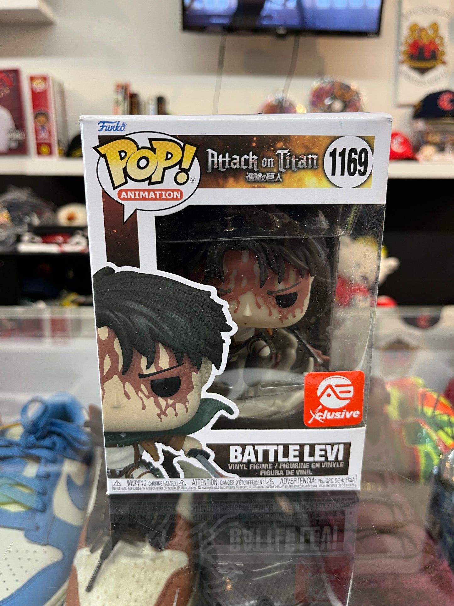 Funko pop! - Animations Attack On Titan ‘Battle Levi’ 1169