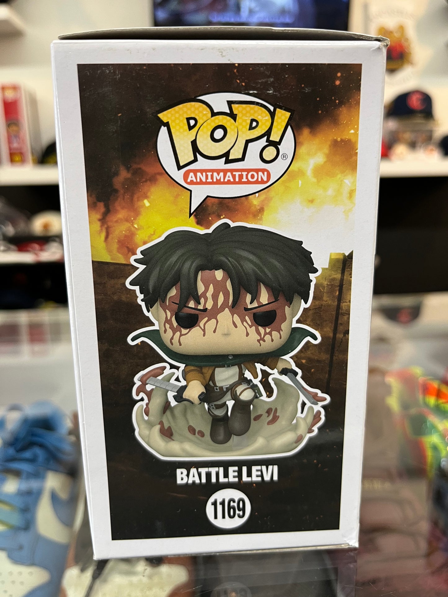 Funko pop! - Animations Attack On Titan ‘Battle Levi’ 1169