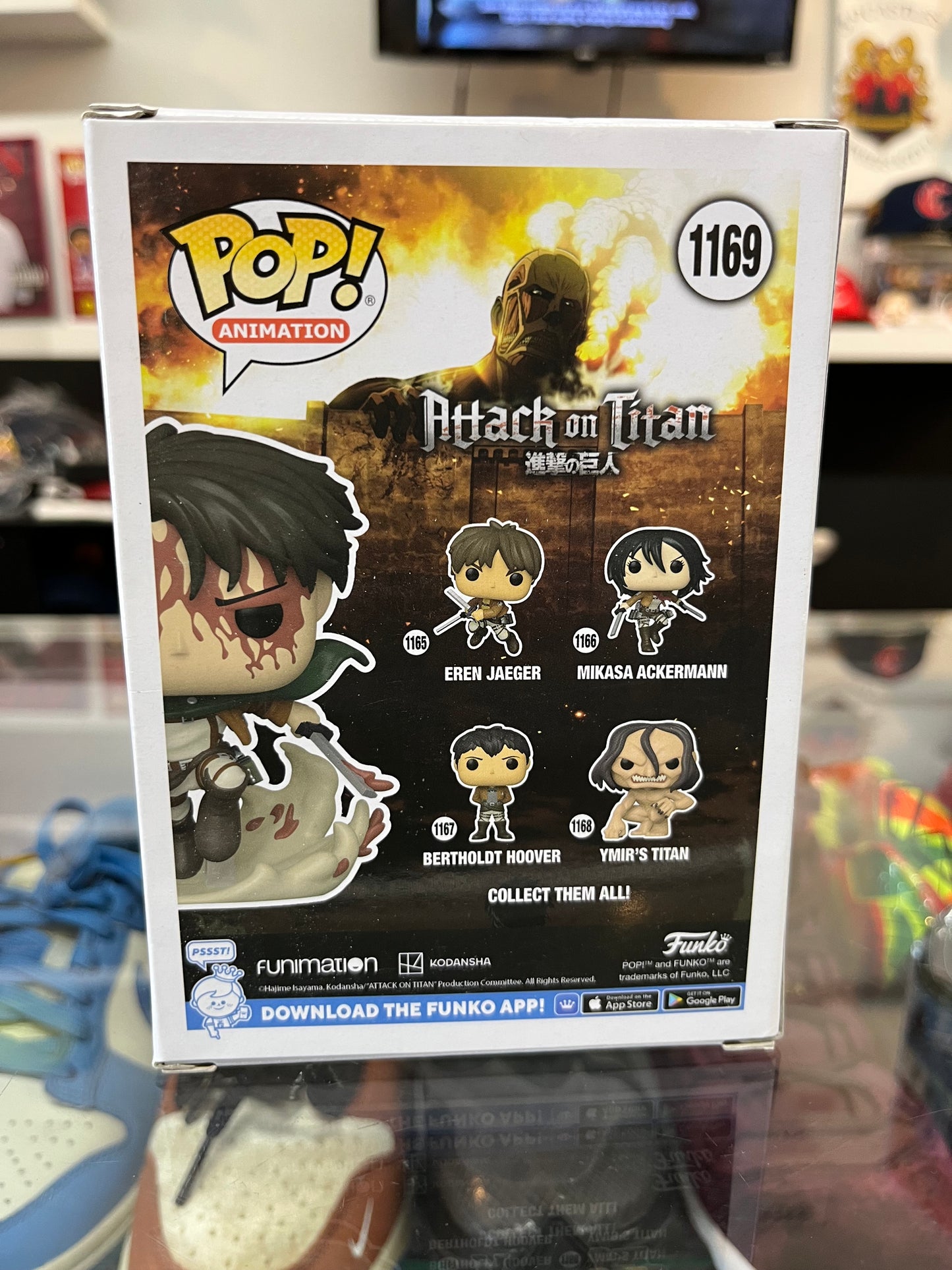 Funko pop! - Animations Attack On Titan ‘Battle Levi’ 1169