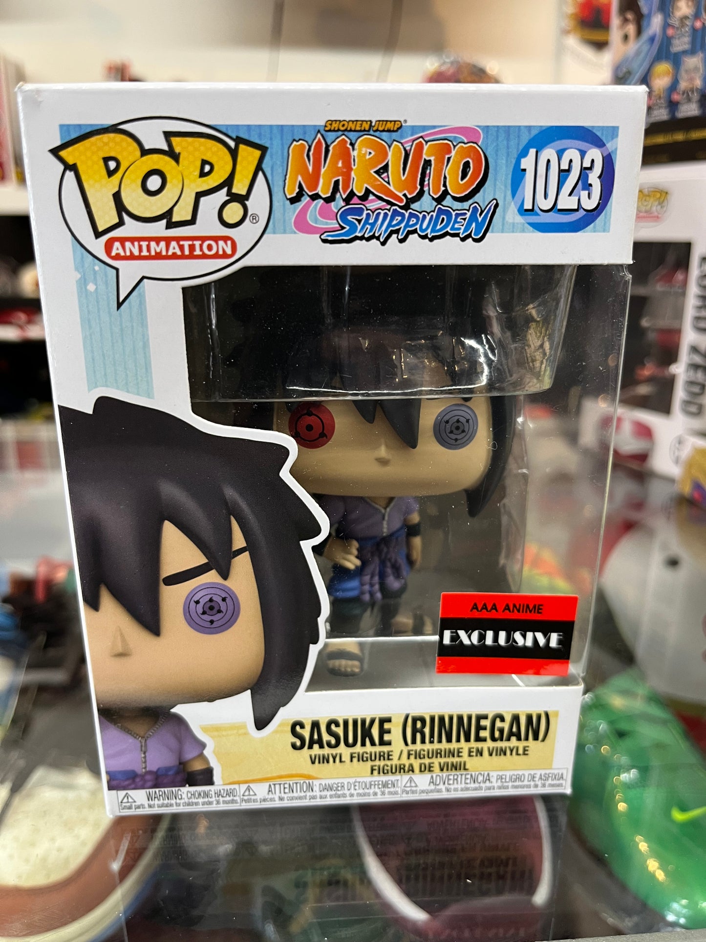 Funko Pop! - Animation Naruto Shippuden ‘Sasuke (Rinegan)’ 1023