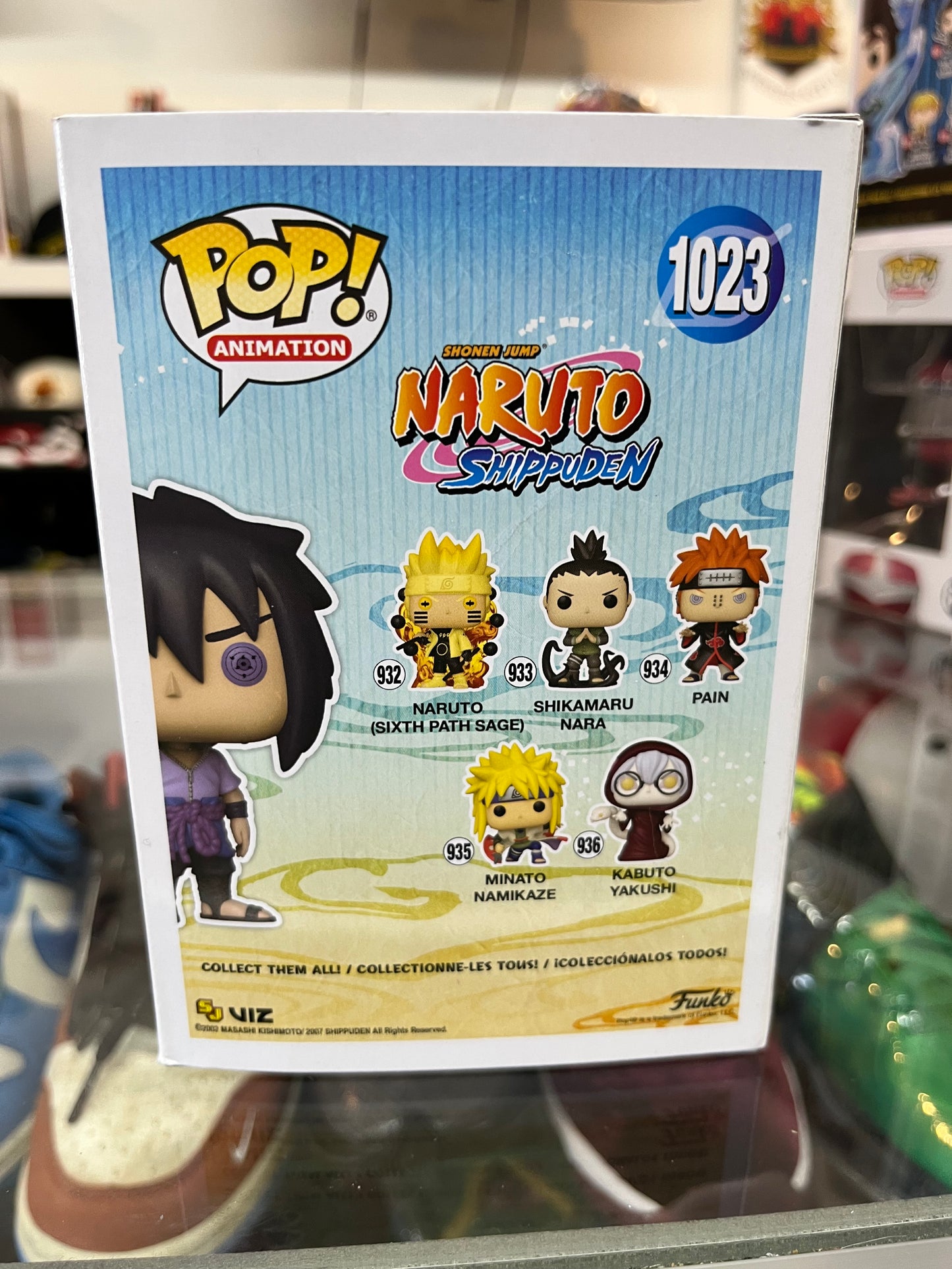 Funko Pop! - Animation Naruto Shippuden ‘Sasuke (Rinegan)’ 1023